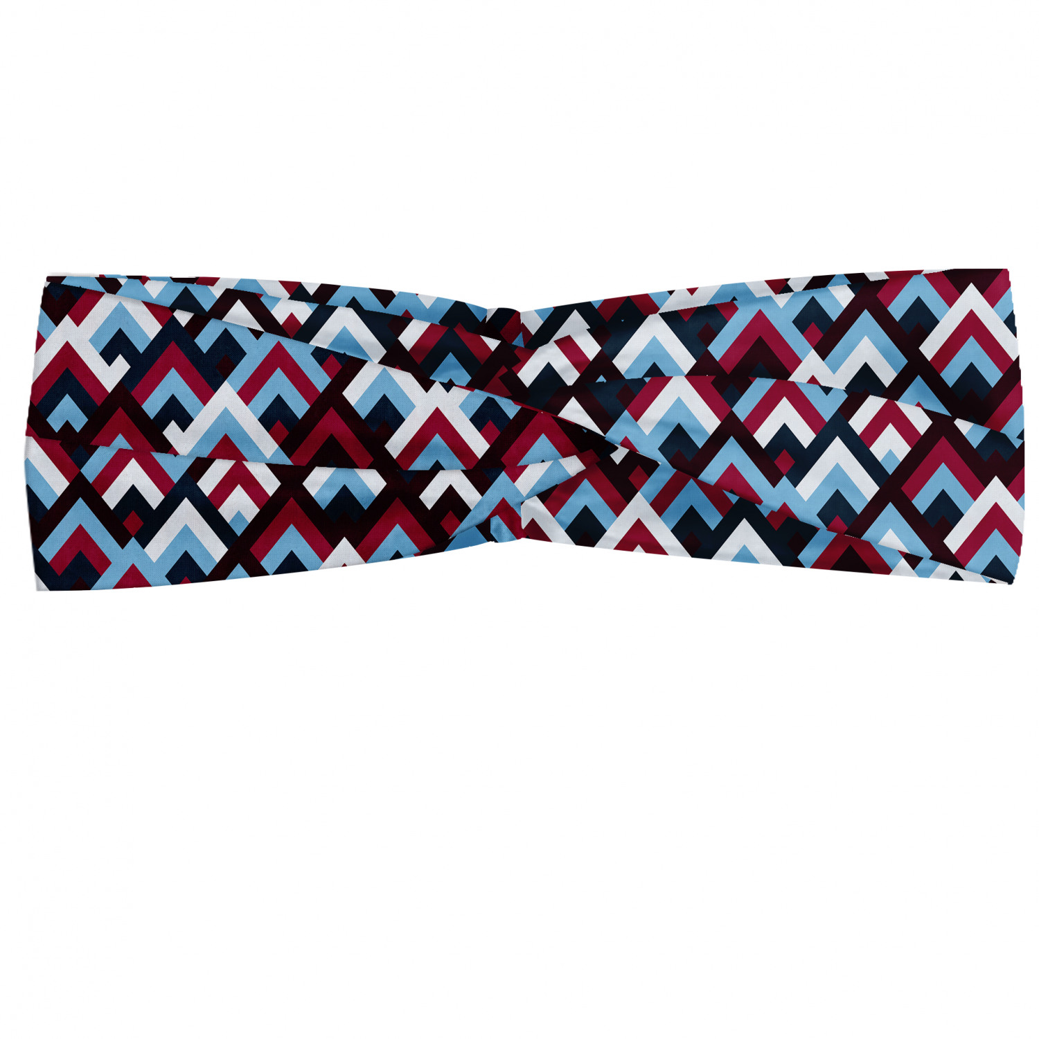 Ambesonne Abstract Shape Headband Elastic Soft Women's Bandana for Daily Use - Picture 54 of 123