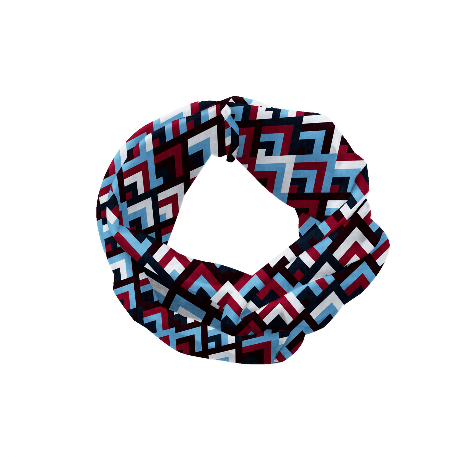 Ambesonne Abstract Shape Headband Elastic Soft Women's Bandana for Daily Use - Picture 55 of 123