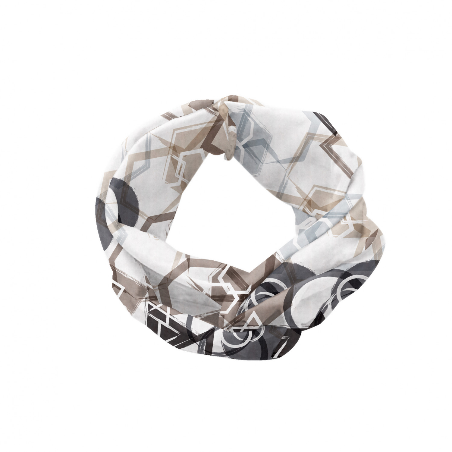 Ambesonne Abstract Shape Headband Elastic Soft Women's Bandana for Daily Use - Picture 103 of 123