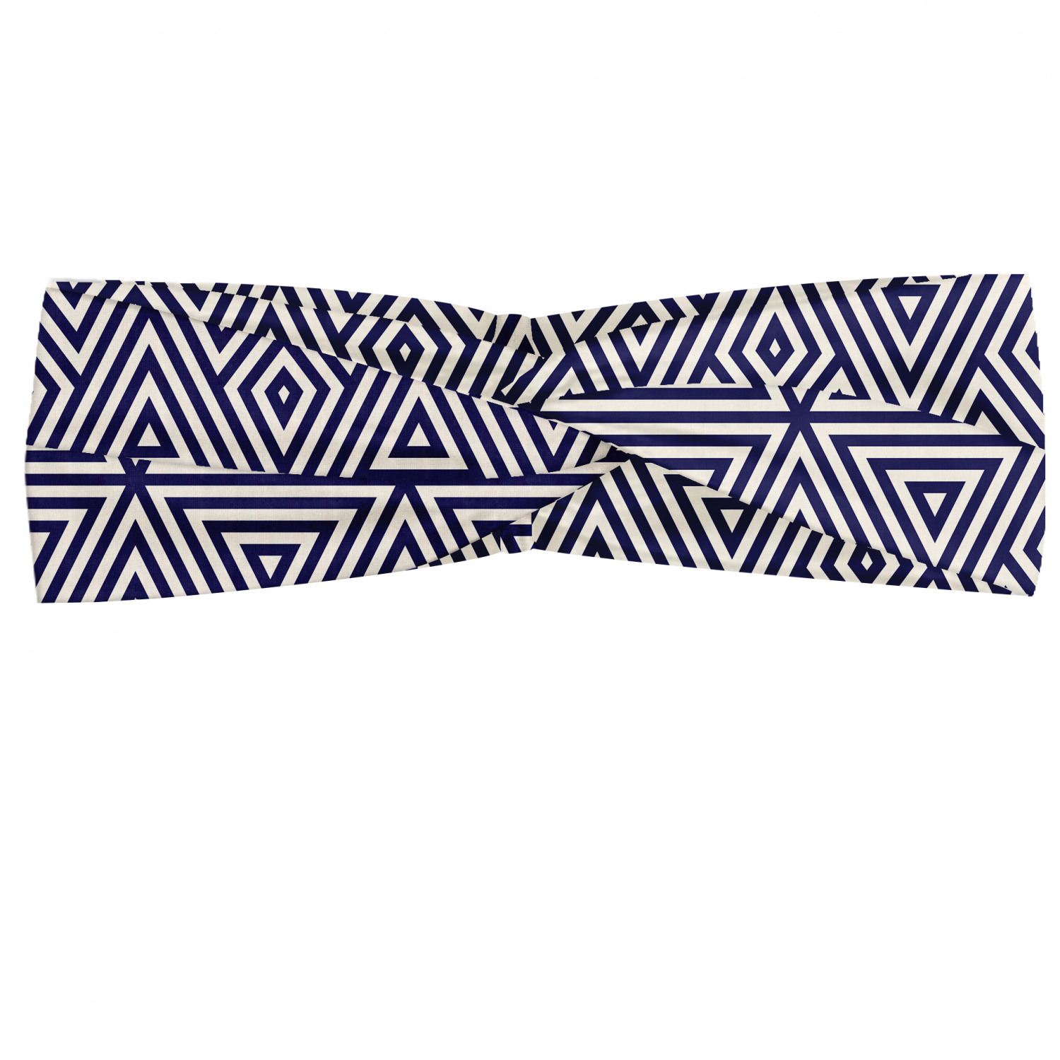 Ambesonne Abstract Shape Headband Elastic Soft Women's Bandana for Daily Use - Picture 92 of 123