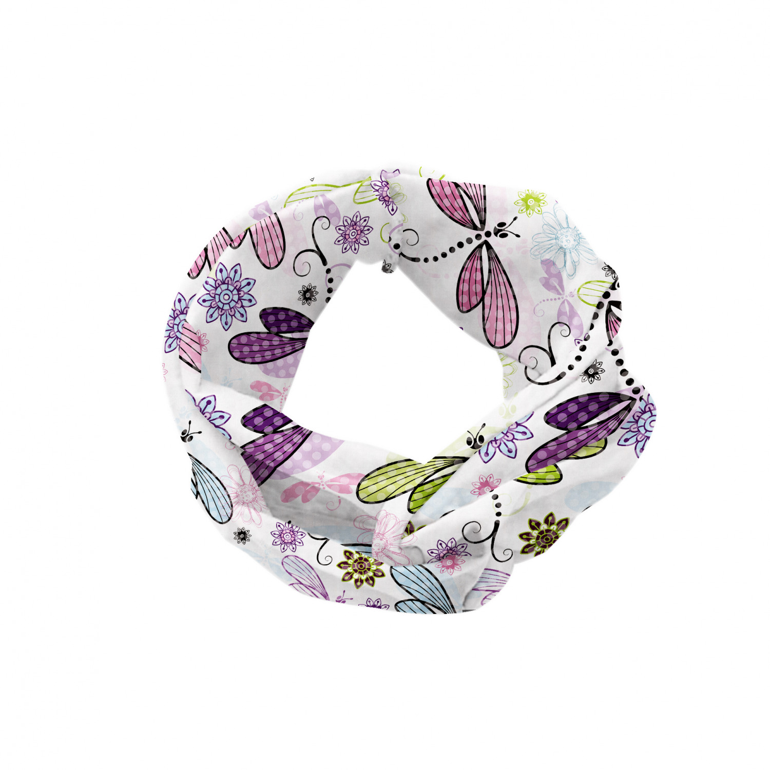 Ambesonne Abstract Shape Headband Elastic Soft Women's Bandana for Daily Use - Picture 35 of 123