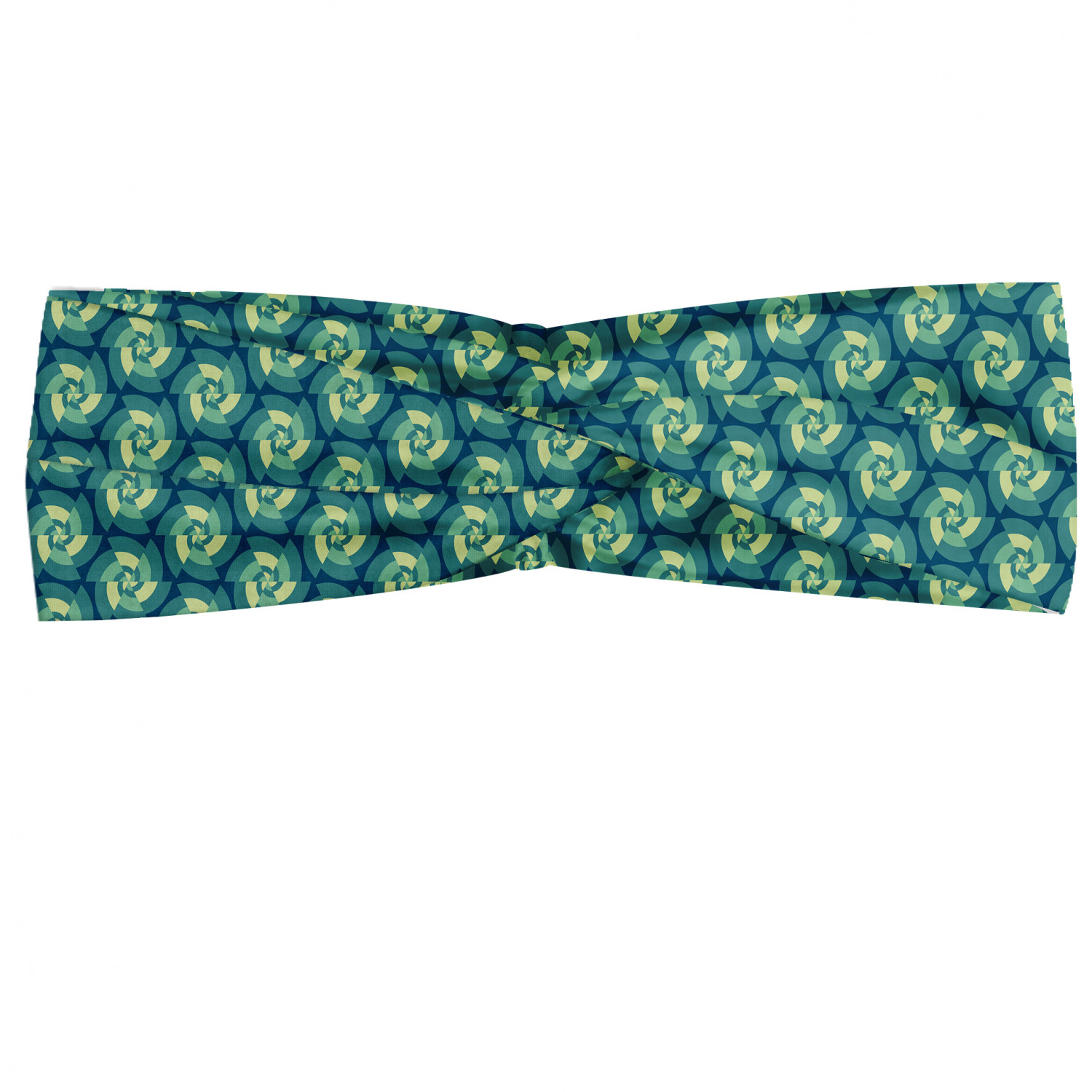 Ambesonne Abstract Shape Headband Elastic Soft Women's Bandana for Daily Use - Picture 76 of 123