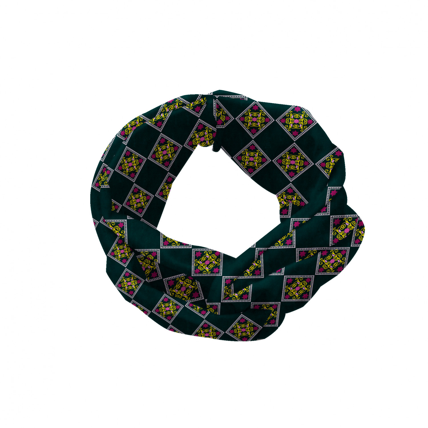 Ambesonne Retro Scenes Headband Elastic Soft Women's Bandana for Daily Use - Picture 103 of 123