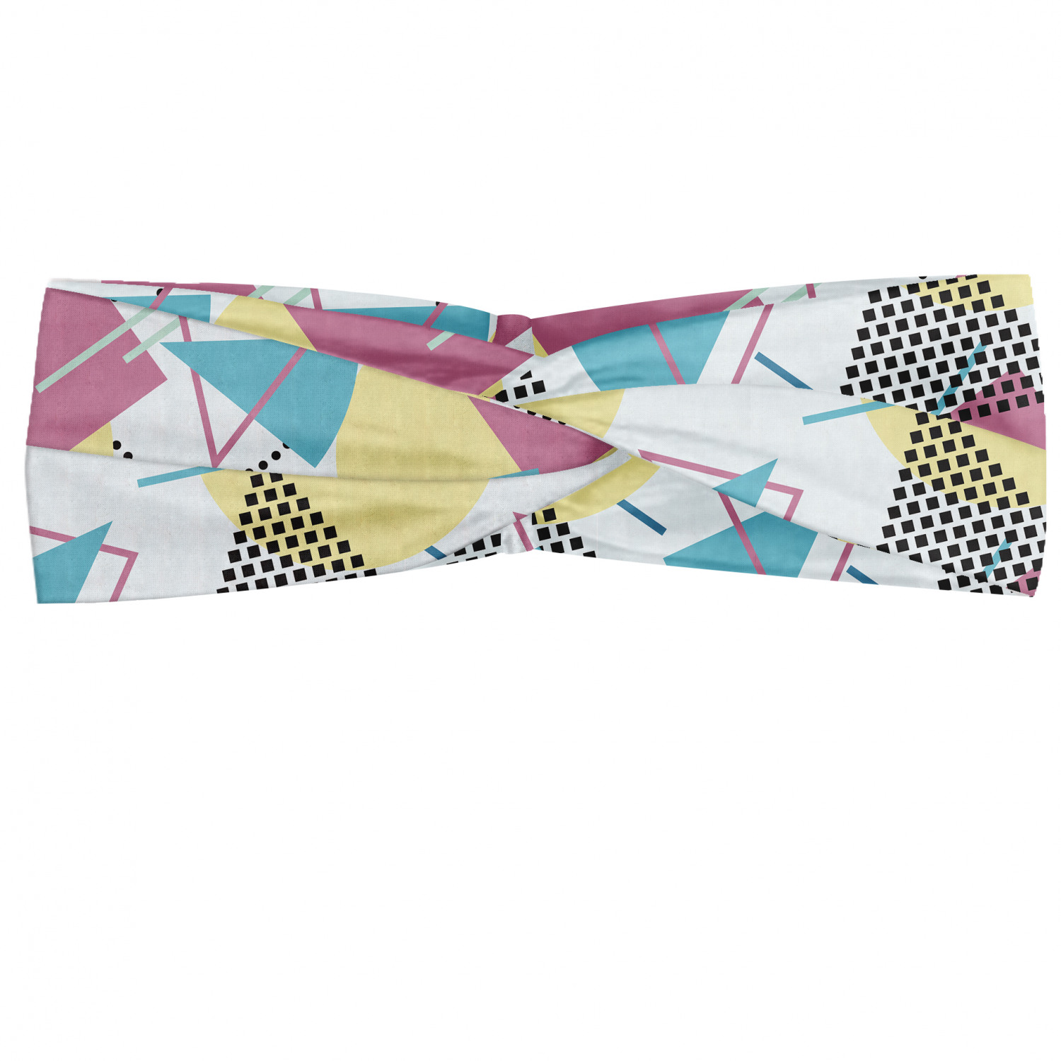 Ambesonne Retro Scenes Headband Elastic Soft Women's Bandana for Daily Use - Picture 82 of 123