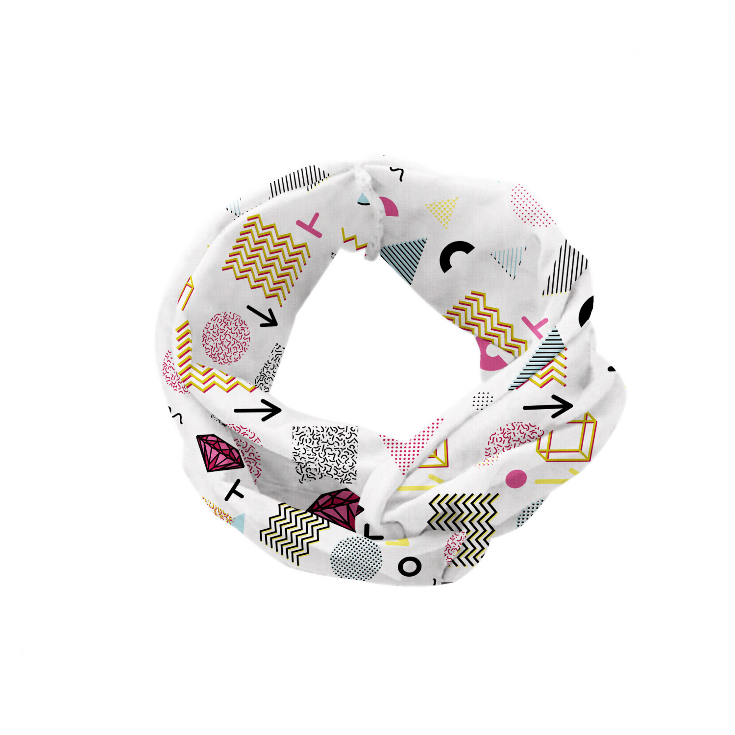 Ambesonne Retro Scenes Headband Elastic Soft Women's Bandana for Daily Use - Picture 53 of 123