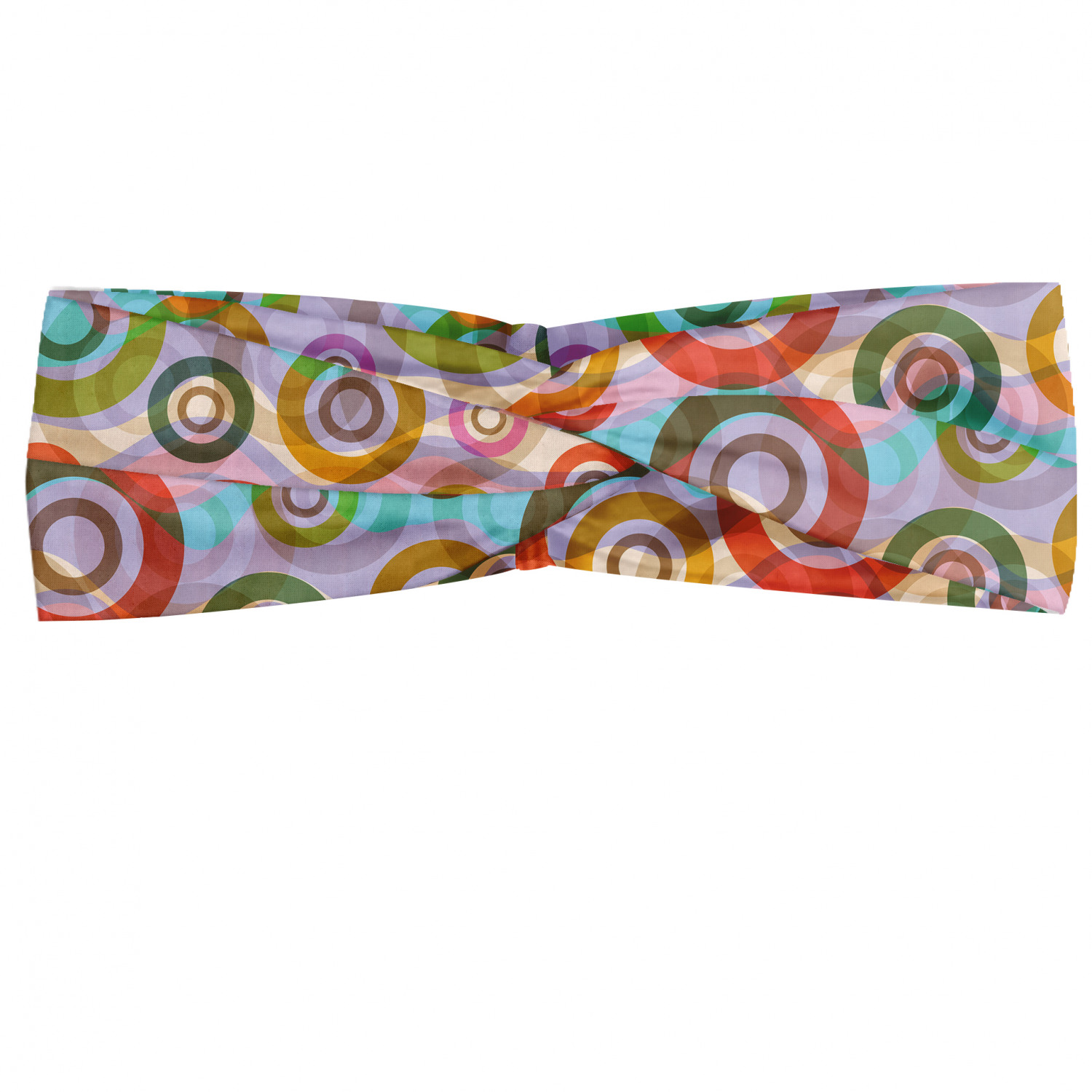 Ambesonne Retro Scenes Headband Elastic Soft Women's Bandana for Daily Use - Picture 62 of 123