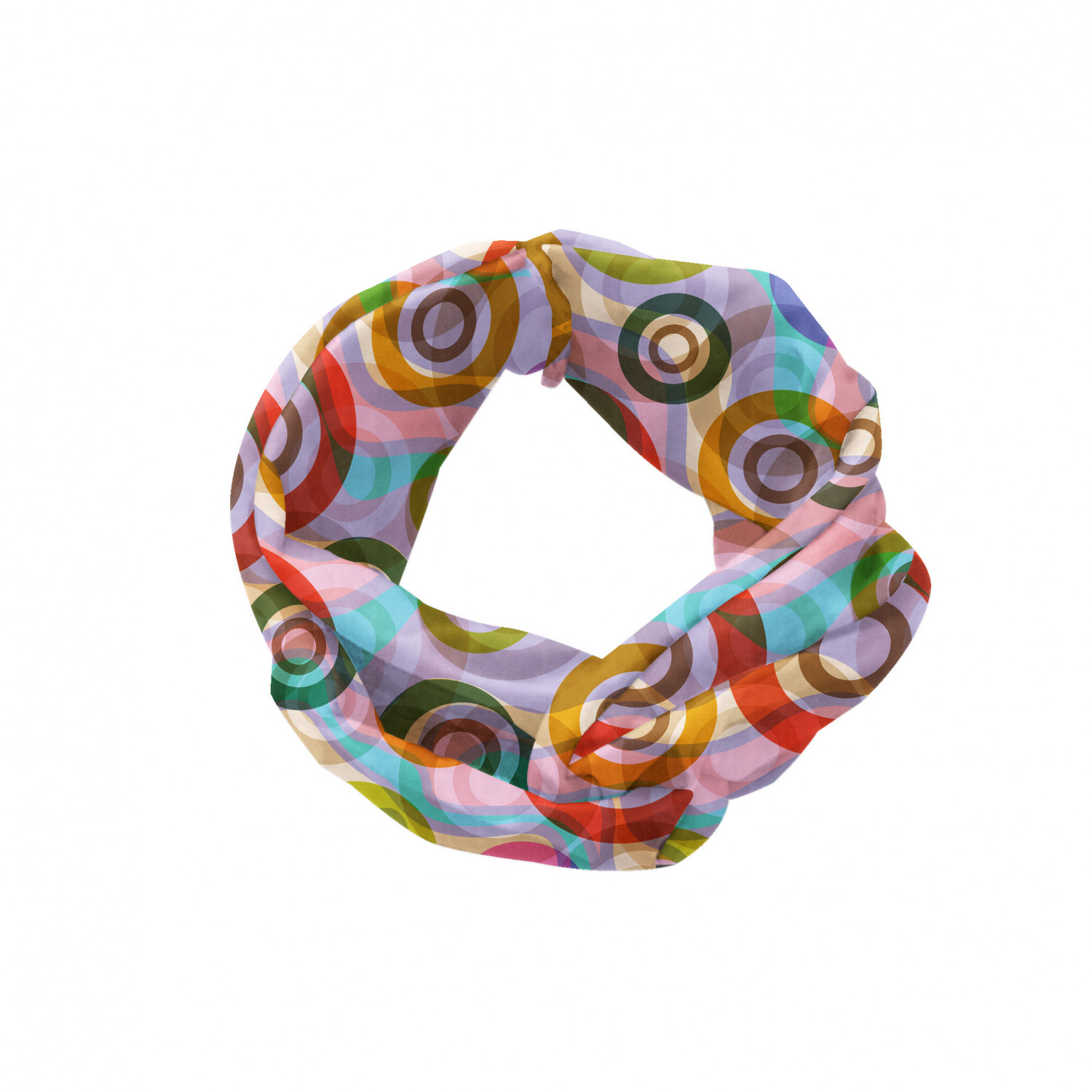 Ambesonne Retro Scenes Headband Elastic Soft Women's Bandana for Daily Use - Picture 63 of 123