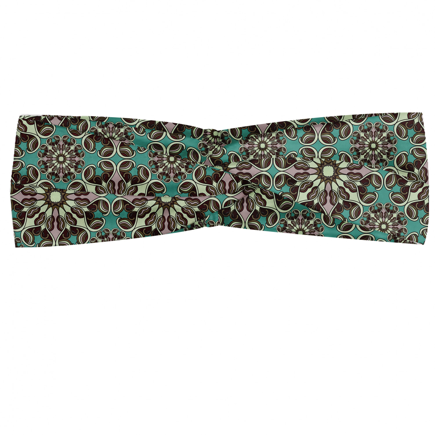 Ambesonne Retro Scenes Headband Elastic Soft Women's Bandana for Daily Use - Picture 106 of 123