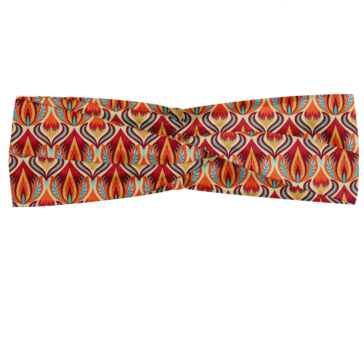 Ambesonne Retro Scenes Headband Elastic Soft Women's Bandana for Daily Use - Picture 90 of 123