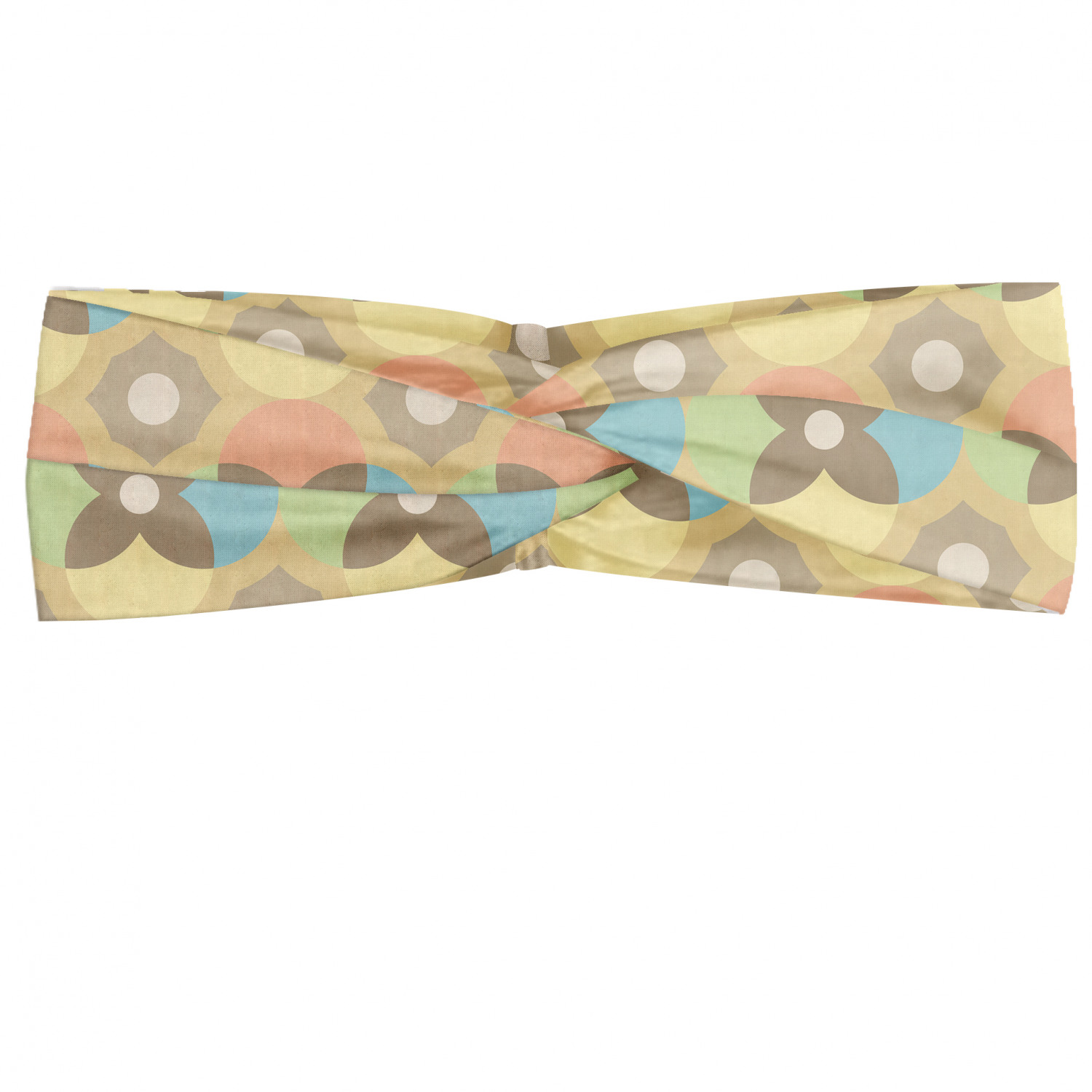 Ambesonne Retro Scenes Headband Elastic Soft Women's Bandana for Daily Use - Picture 114 of 123