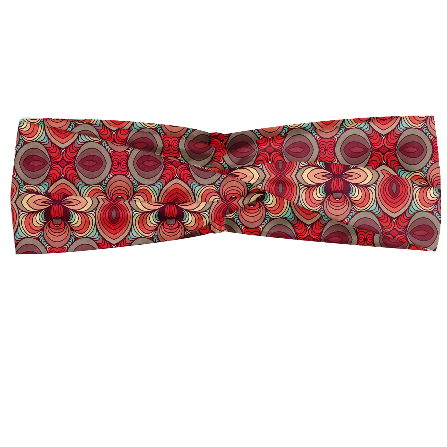 Ambesonne Retro Scenes Headband Elastic Soft Women's Bandana for Daily Use - Picture 104 of 123