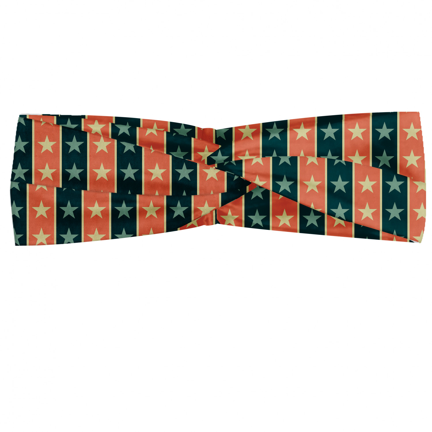 Ambesonne Retro Scenes Headband Elastic Soft Women's Bandana for Daily Use - Picture 116 of 123
