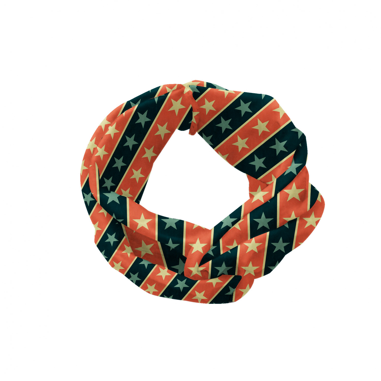 Ambesonne Retro Scenes Headband Elastic Soft Women's Bandana for Daily Use - Picture 117 of 123