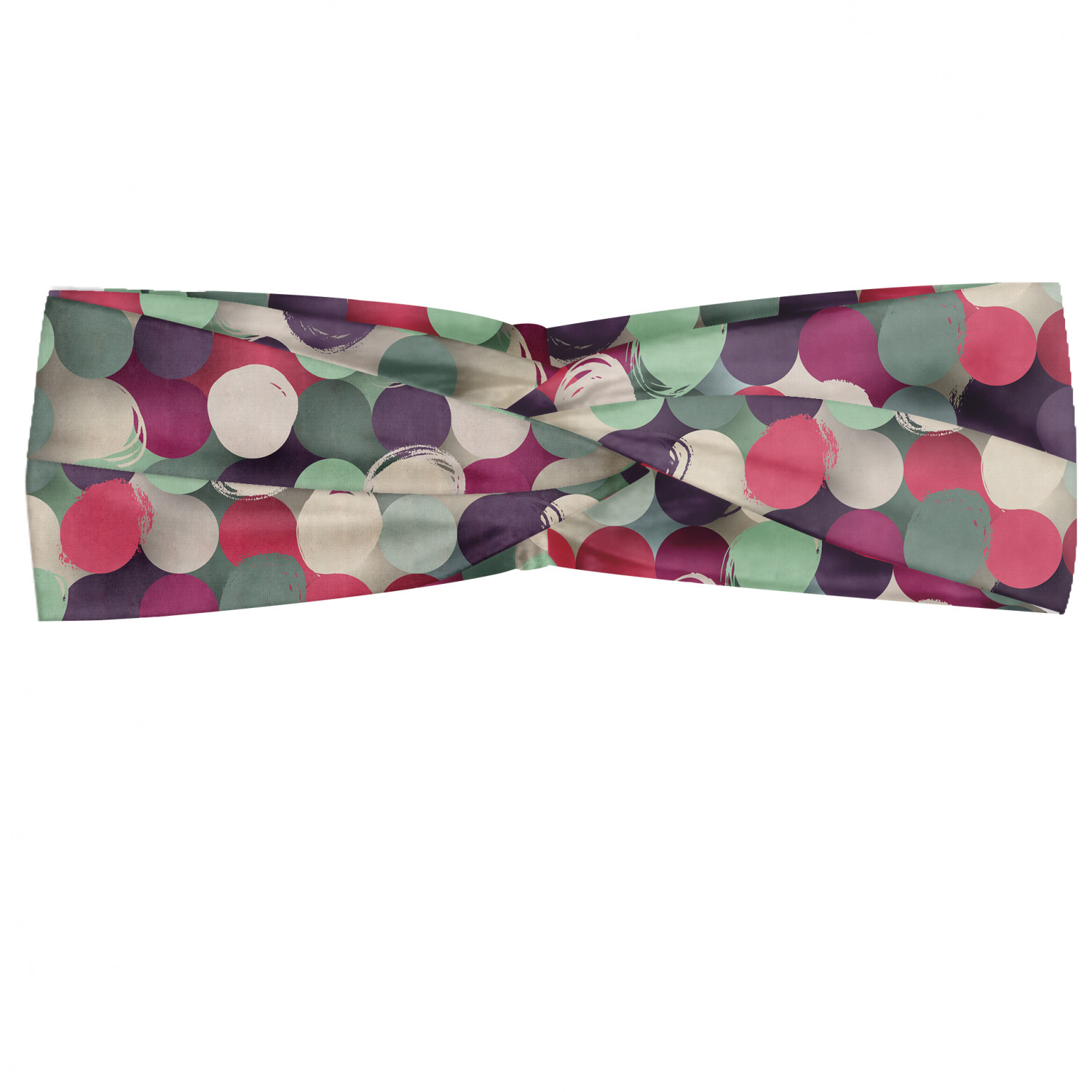 Ambesonne Retro Scenes Headband Elastic Soft Women's Bandana for Daily Use - Picture 80 of 123