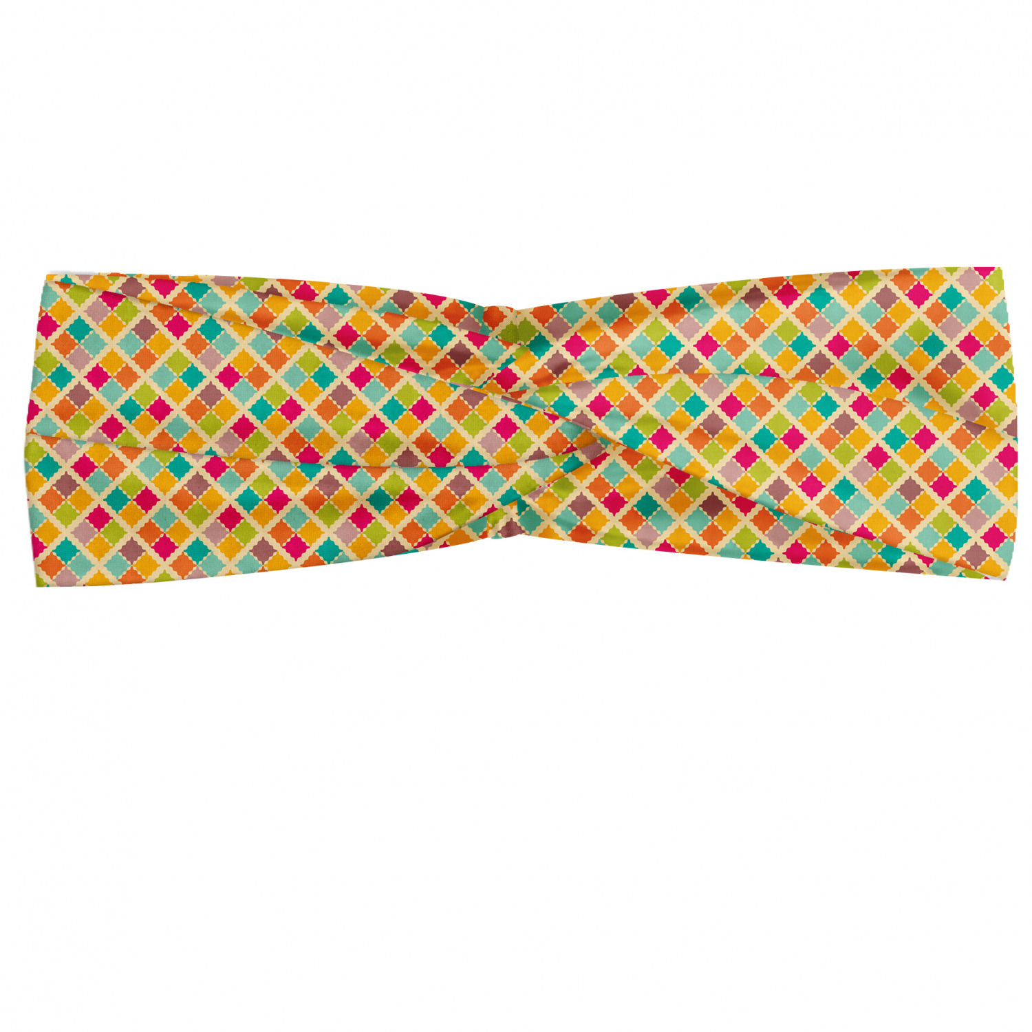 Ambesonne Retro Scenes Headband Elastic Soft Women's Bandana for Daily Use - Picture 18 of 123