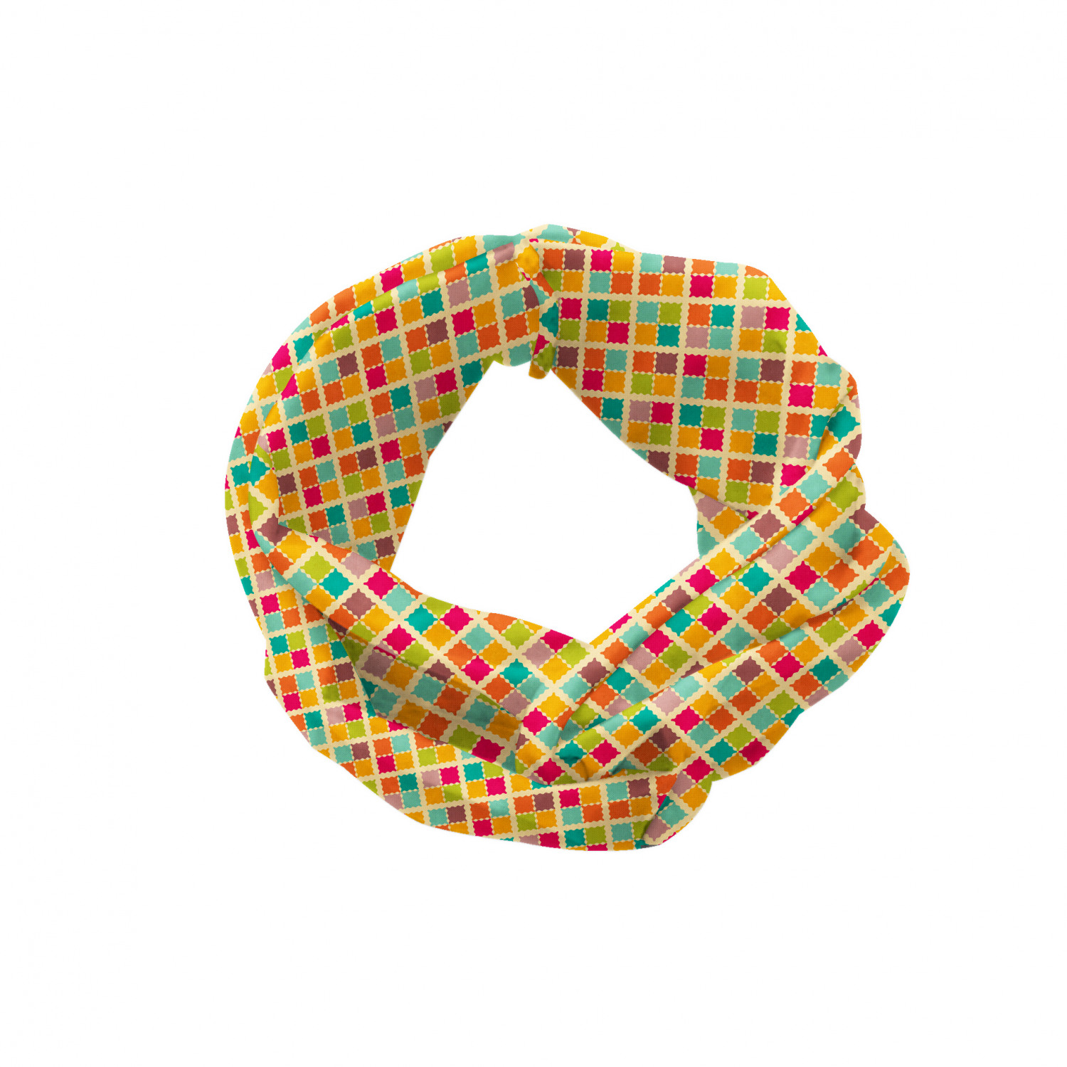 Ambesonne Retro Scenes Headband Elastic Soft Women's Bandana for Daily Use - Picture 19 of 123