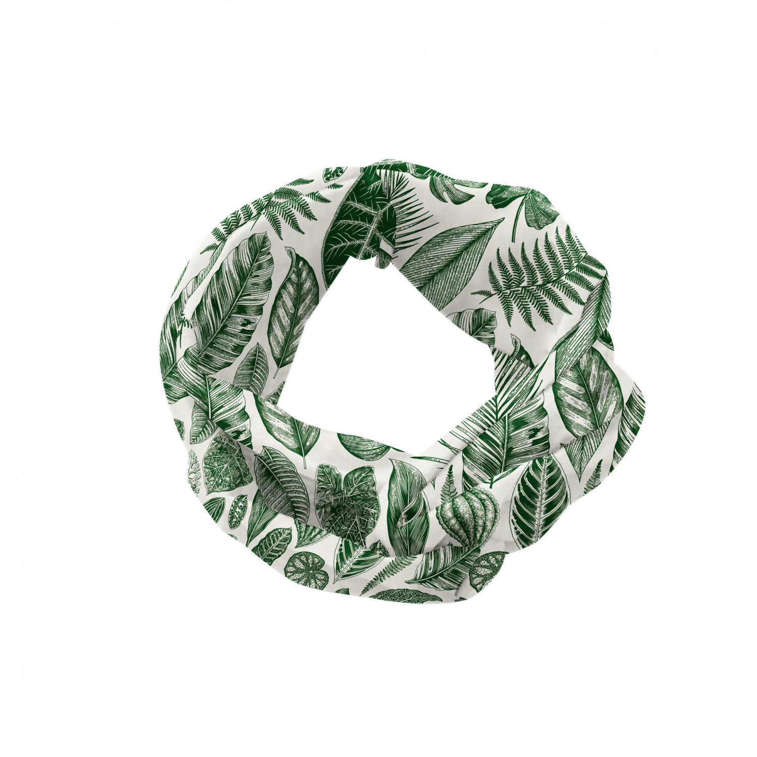 Ambesonne Botanical Form Headband Elastic Soft Women's Bandana for Daily Use - Picture 113 of 123