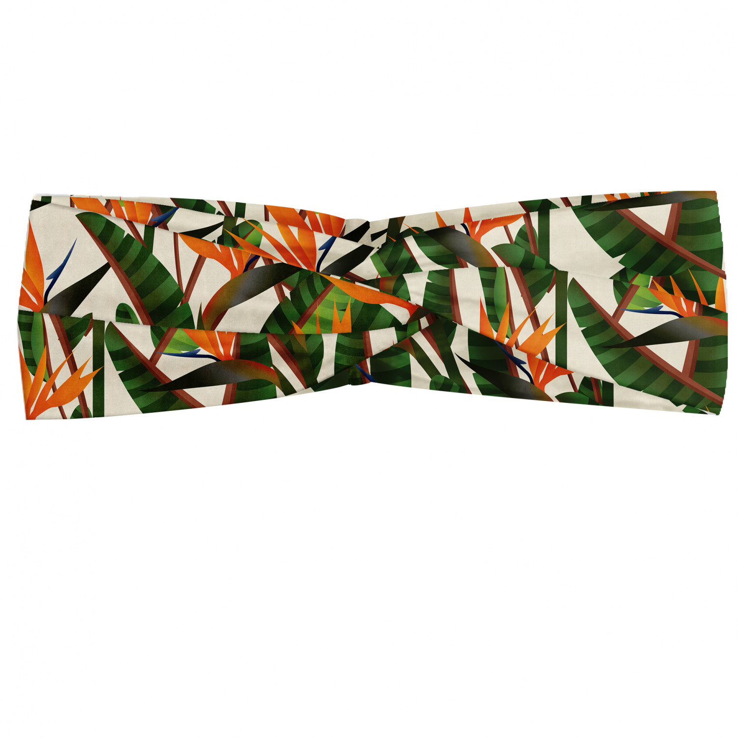 Ambesonne Botanical Form Headband Elastic Soft Women's Bandana for Daily Use - Picture 36 of 123