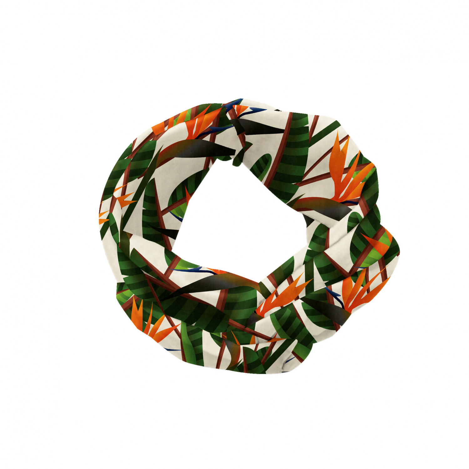 Ambesonne Botanical Form Headband Elastic Soft Women's Bandana for Daily Use - Picture 37 of 123