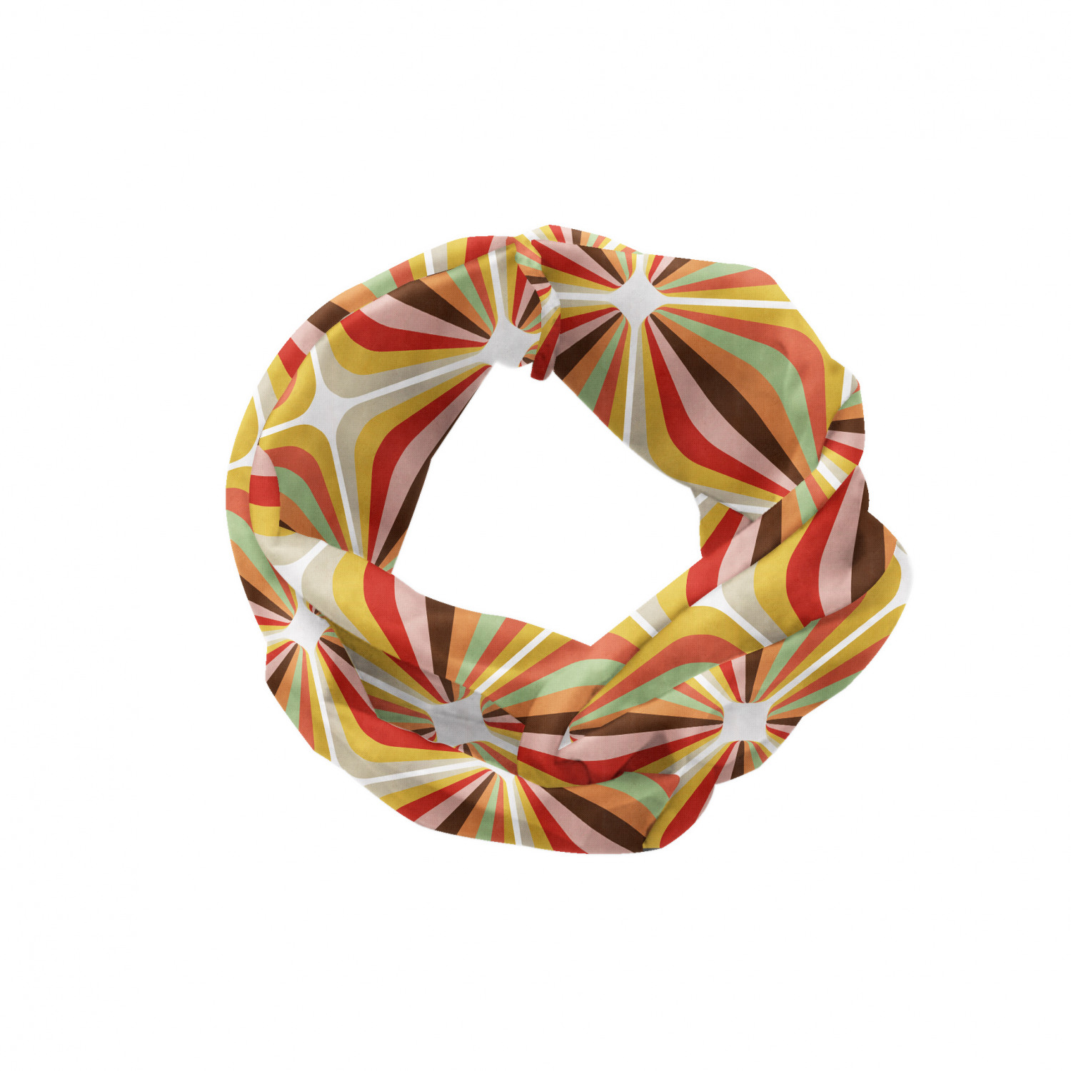 Ambesonne Retro Scenes Headband Elastic Soft Women's Bandana for Daily Use - Picture 27 of 123