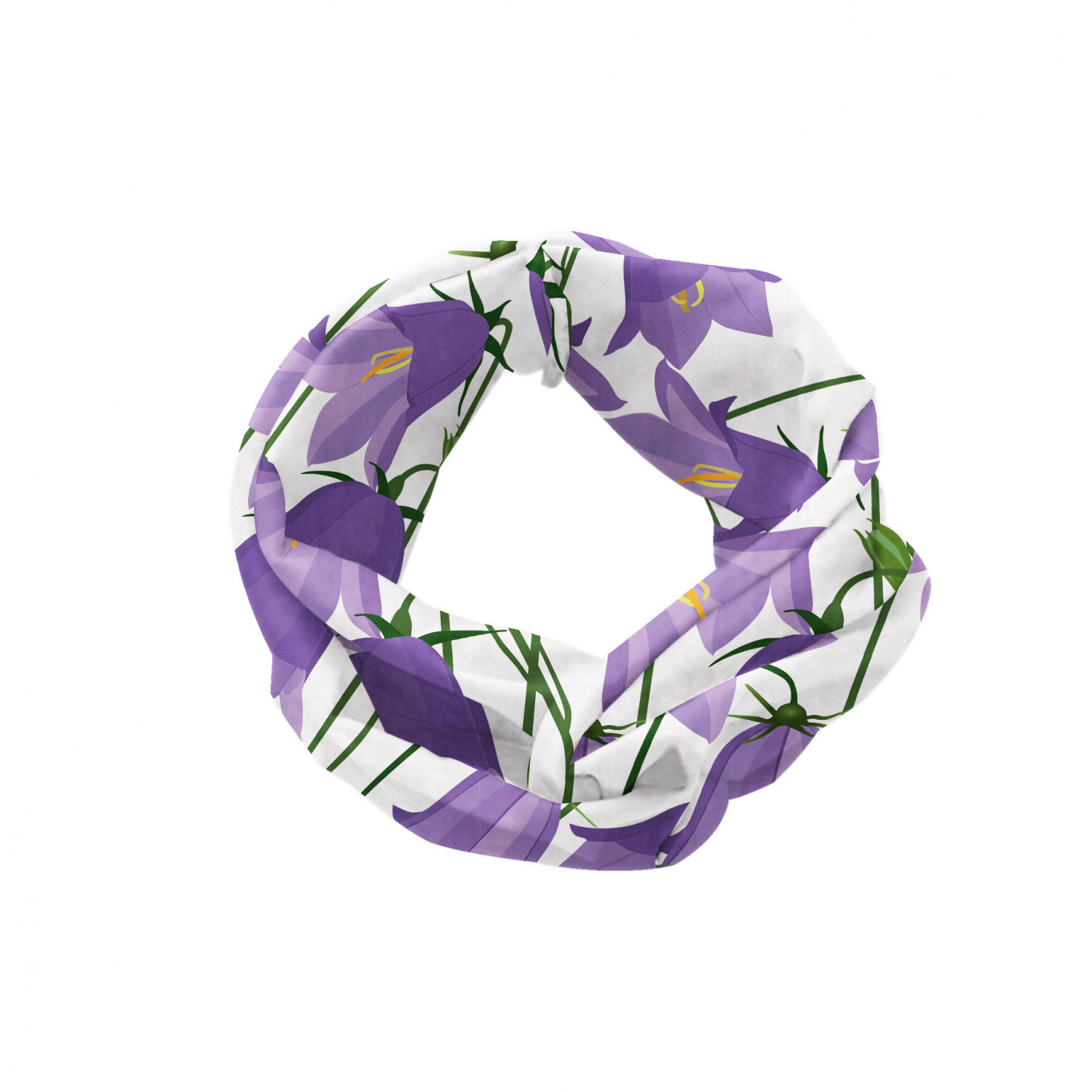 Ambesonne Botanical Form Headband Elastic Soft Women's Bandana for Daily Use - Picture 25 of 123
