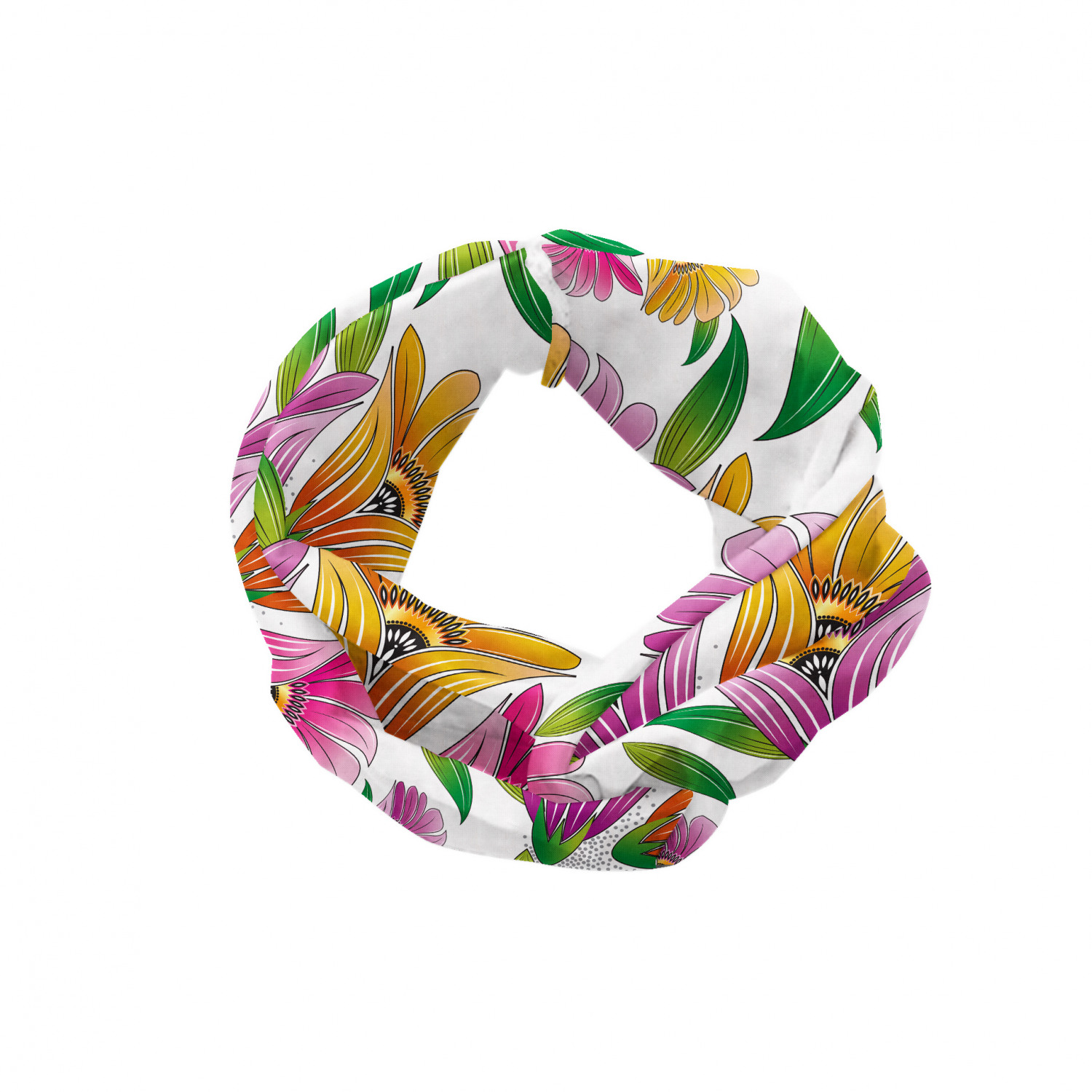 Ambesonne Botanical Form Headband Elastic Soft Women's Bandana for Daily Use - Picture 47 of 123