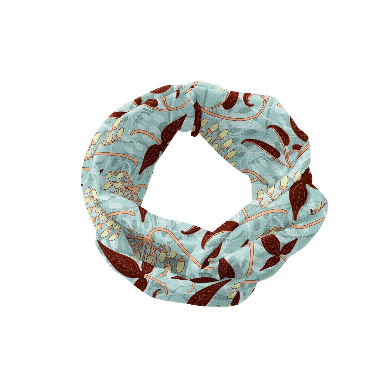 Ambesonne Botanical Form Headband Elastic Soft Women's Bandana for Daily Use - Picture 69 of 123