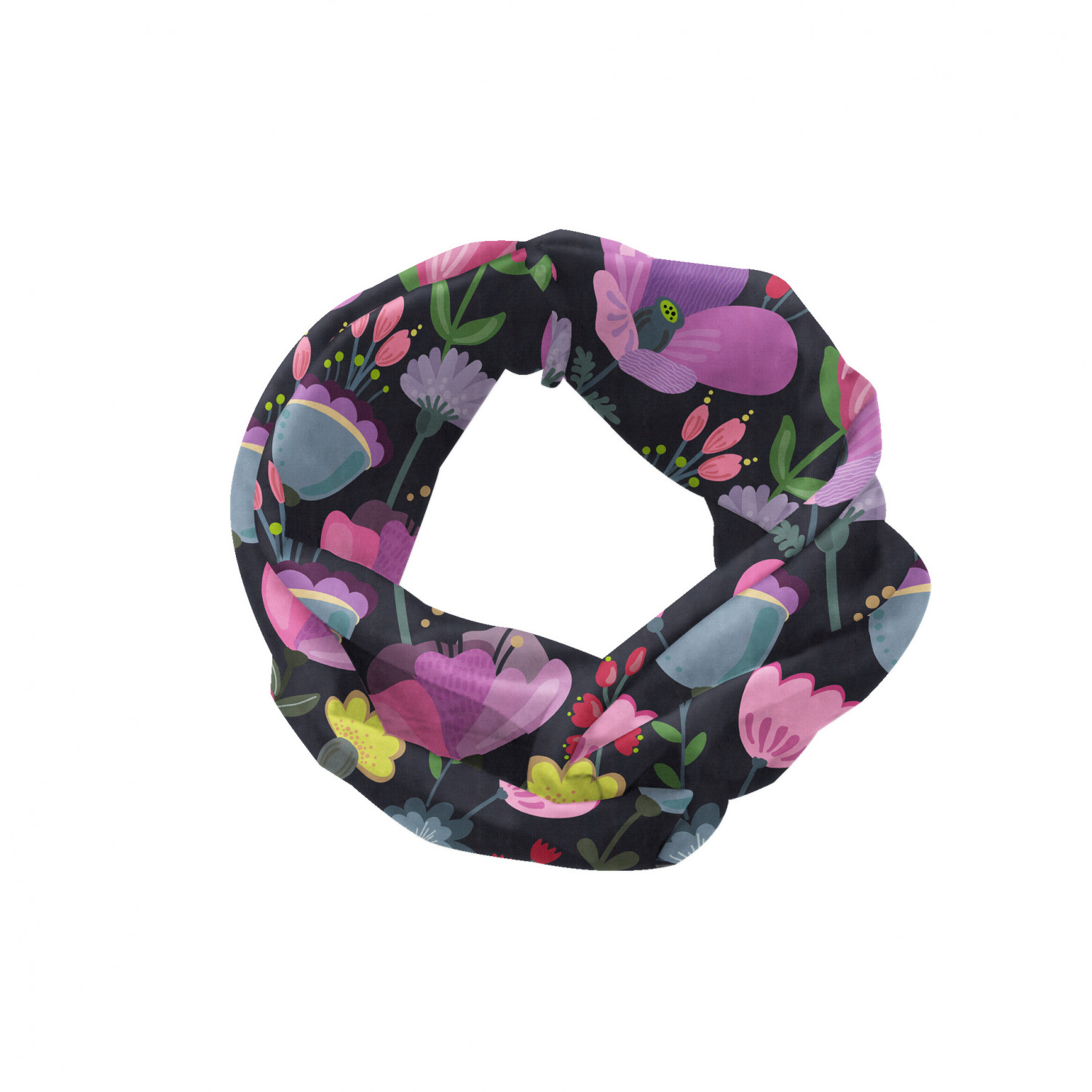Ambesonne Botanical Form Headband Elastic Soft Women's Bandana for Daily Use - Picture 109 of 123