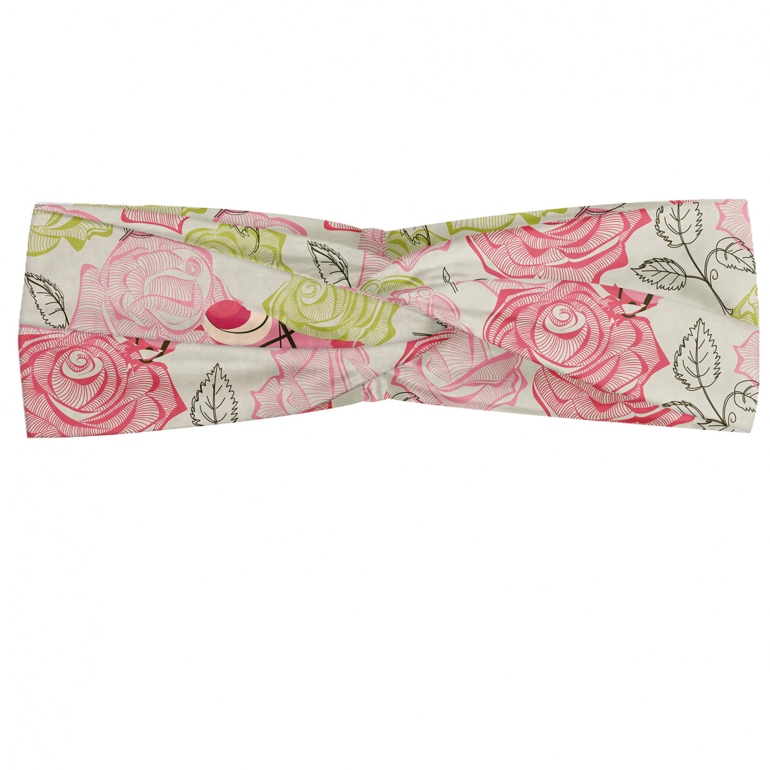 Ambesonne Garden Art Print Headband Elastic Soft Women's Bandana for Daily Use - Picture 90 of 123