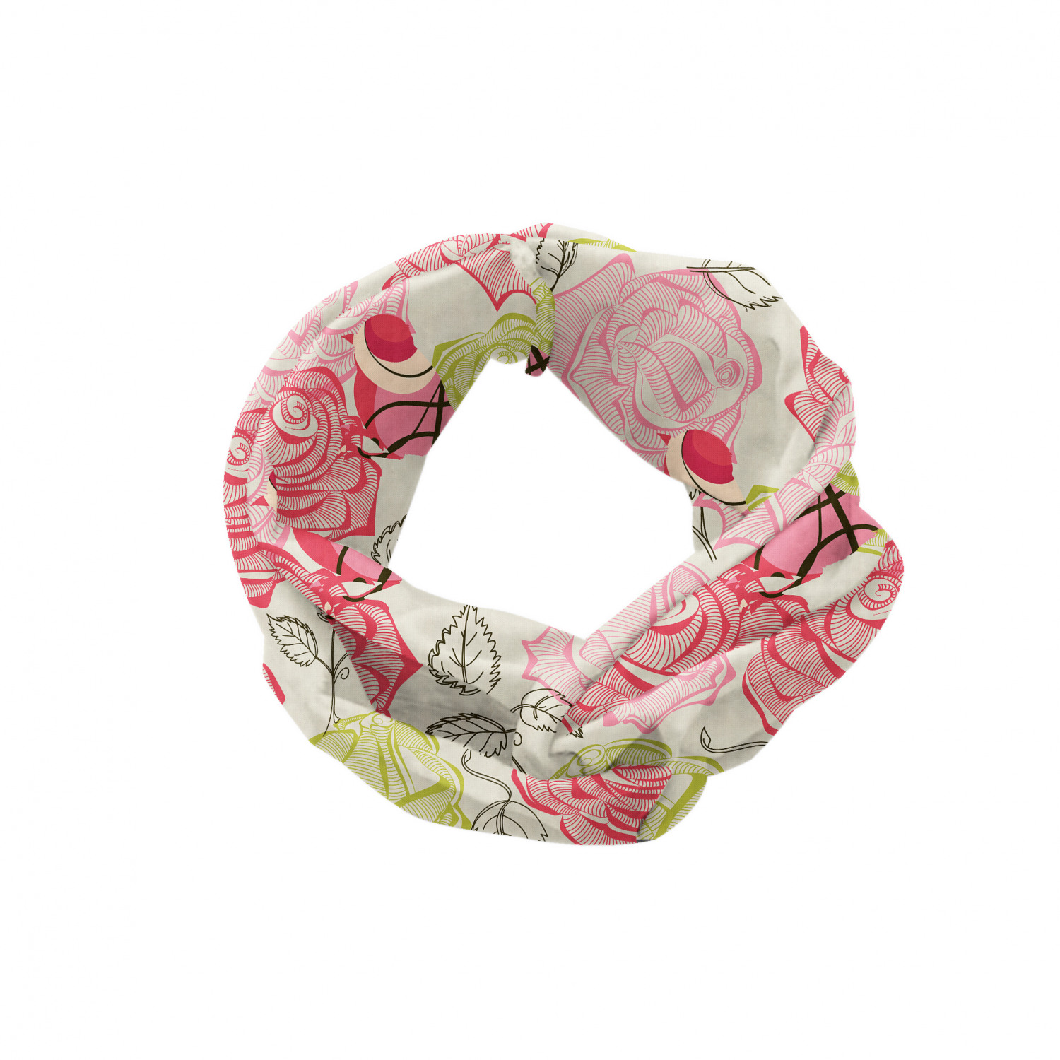 Ambesonne Garden Art Print Headband Elastic Soft Women's Bandana for Daily Use - Picture 91 of 123