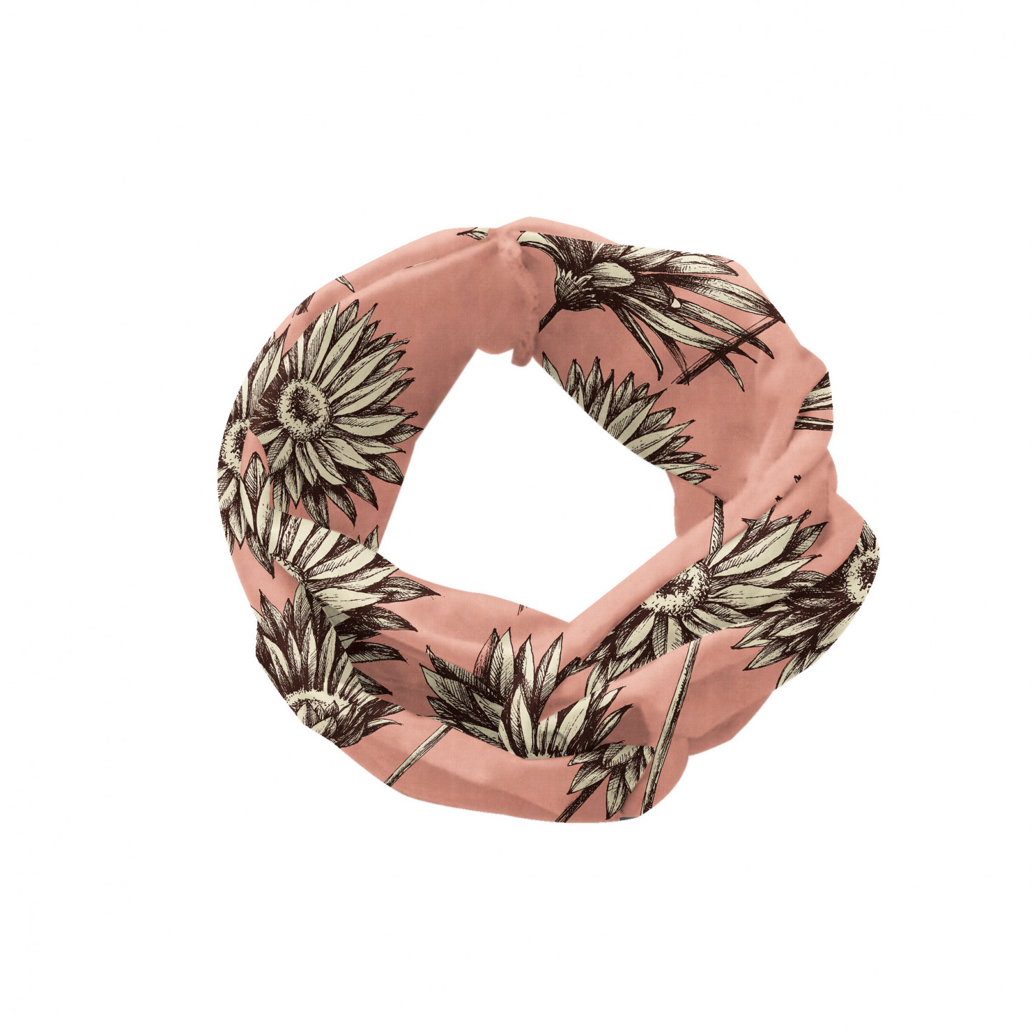 Ambesonne Garden Art Print Headband Elastic Soft Women's Bandana for Daily Use - Picture 43 of 123
