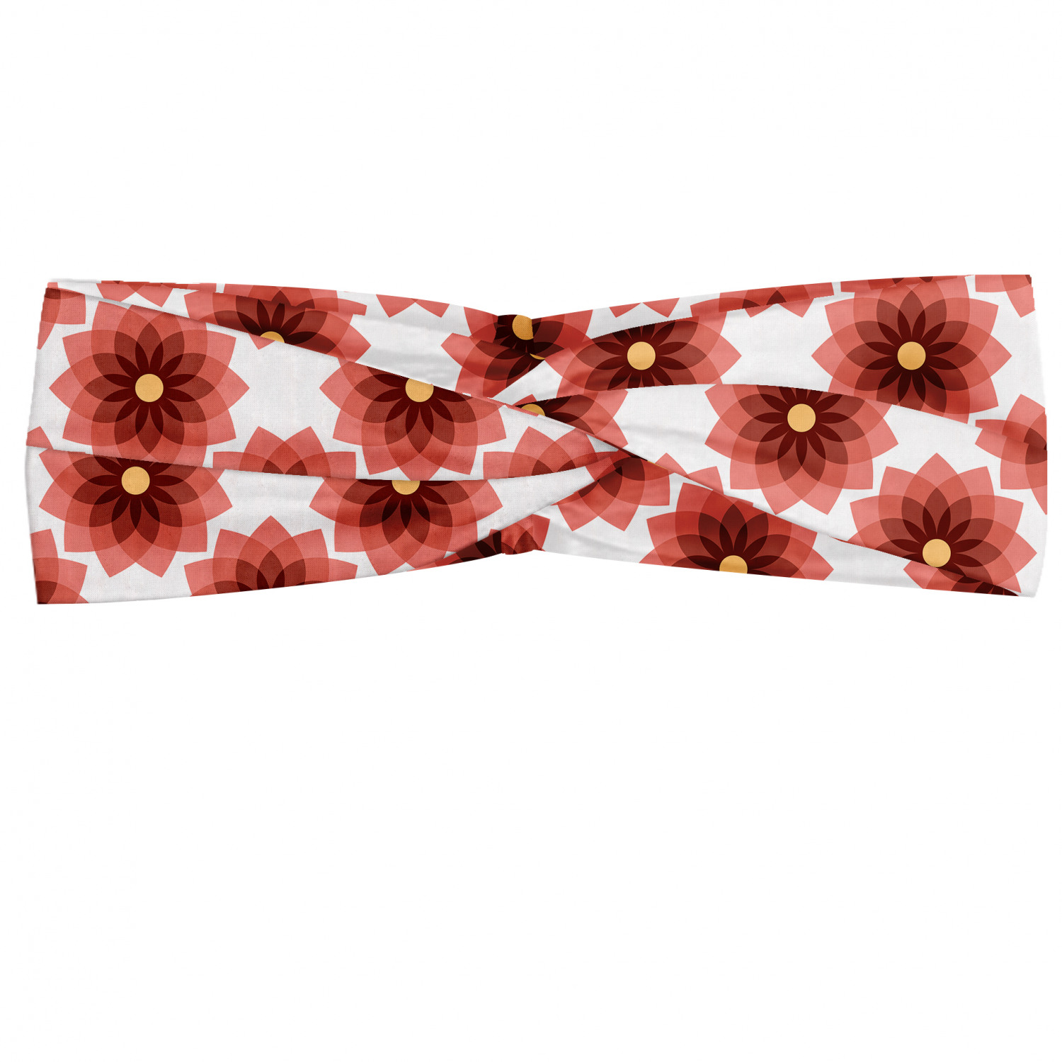 Ambesonne Garden Art Print Headband Elastic Soft Women's Bandana for Daily Use - Picture 32 of 123