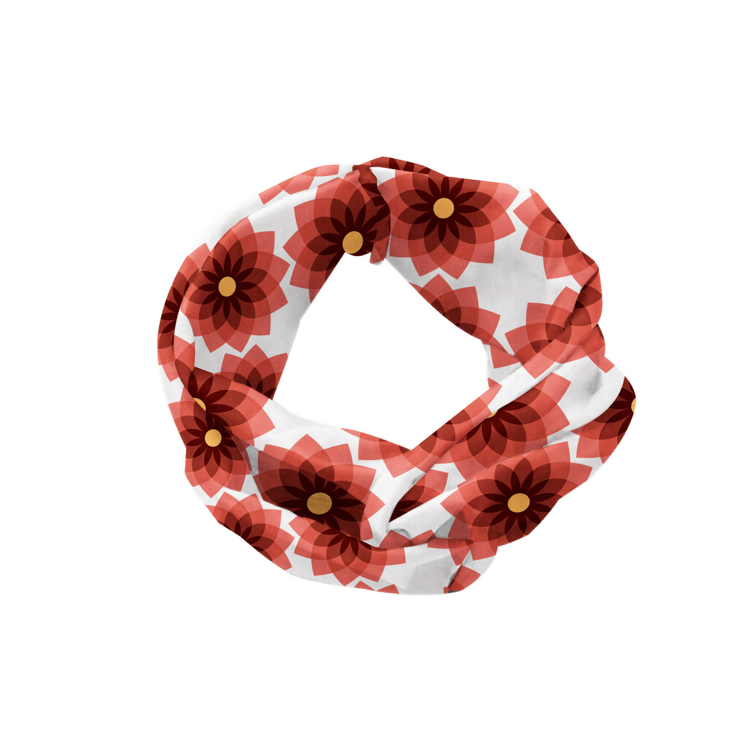 Ambesonne Garden Art Print Headband Elastic Soft Women's Bandana for Daily Use - Picture 33 of 123