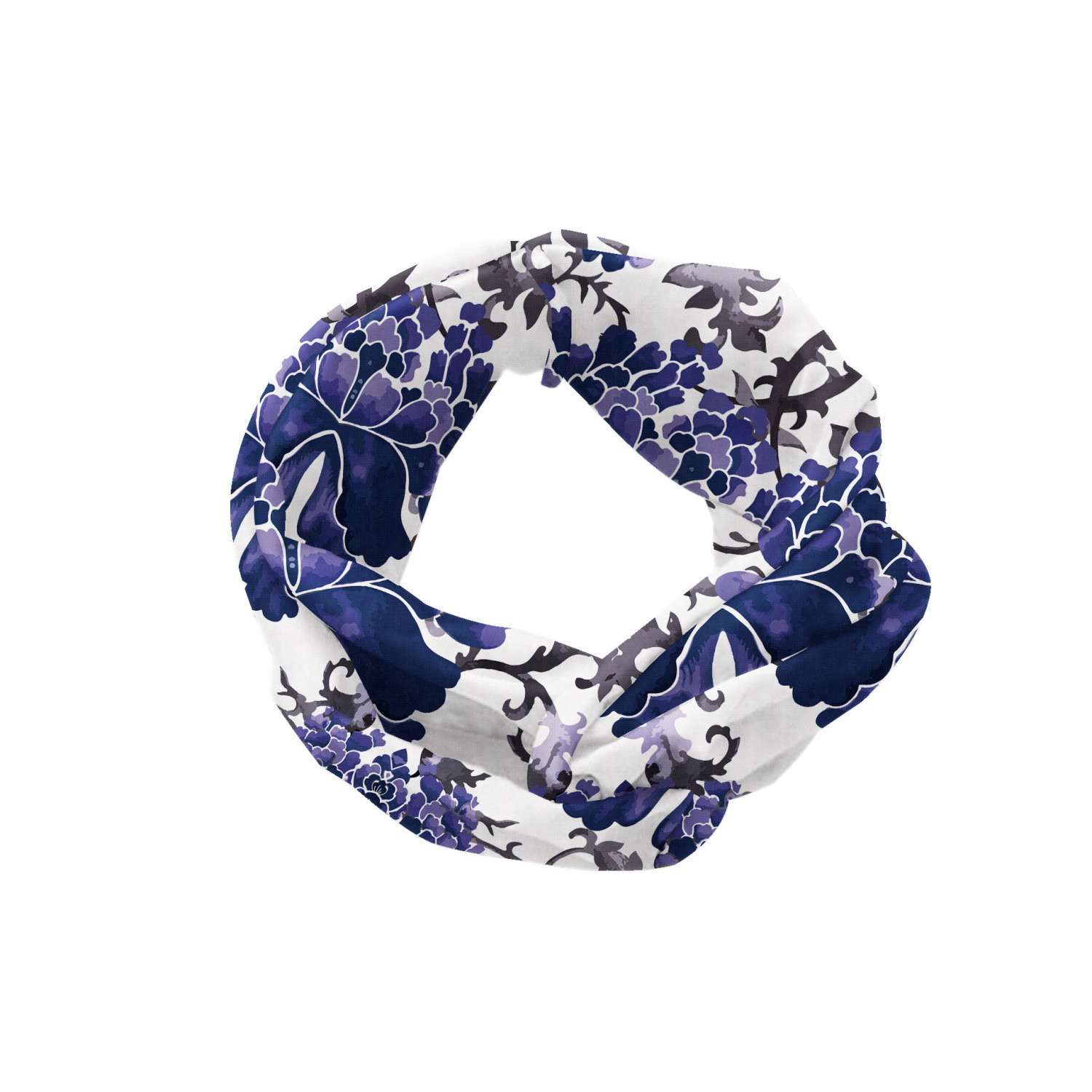 Ambesonne Garden Art Print Headband Elastic Soft Women's Bandana for Daily Use - Picture 113 of 123