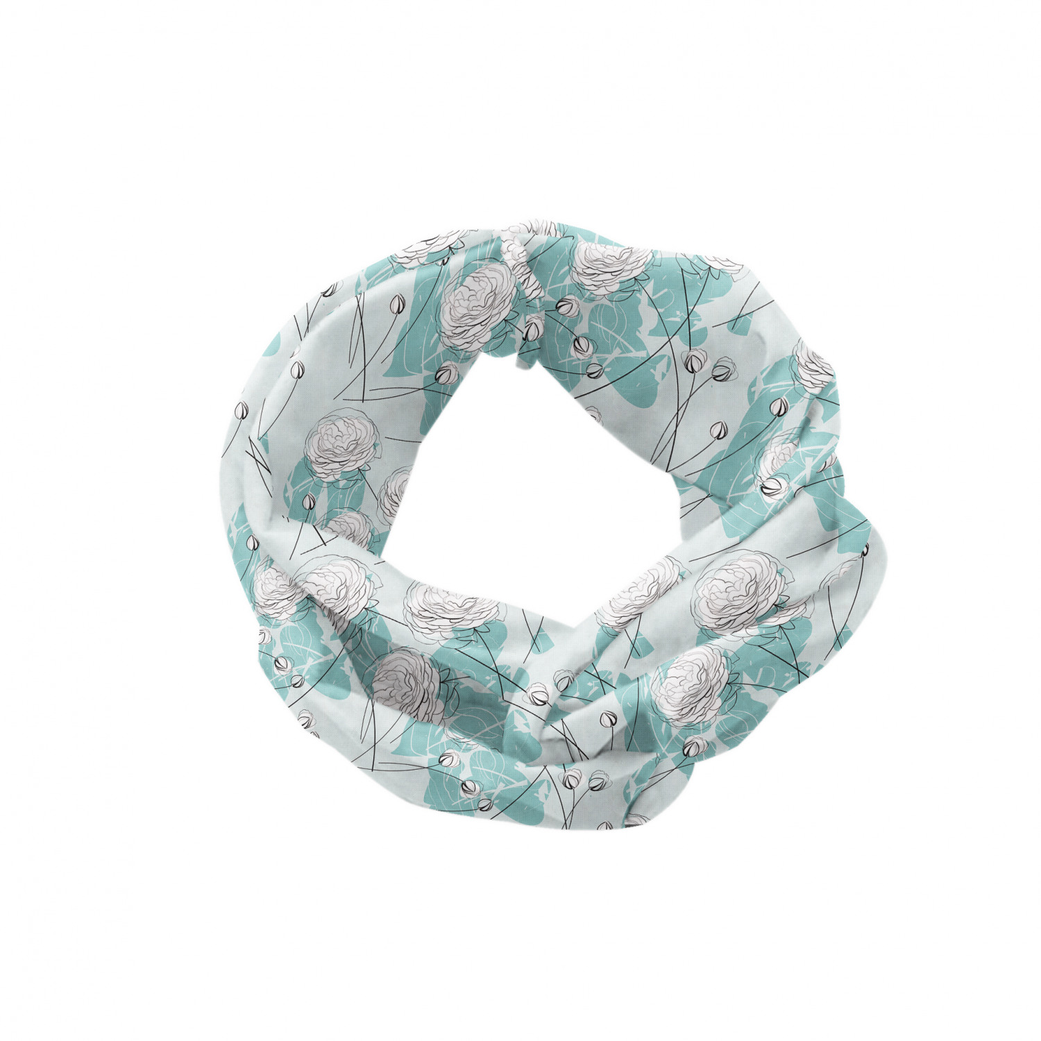 Ambesonne Garden Art Print Headband Elastic Soft Women's Bandana for Daily Use - Picture 47 of 123