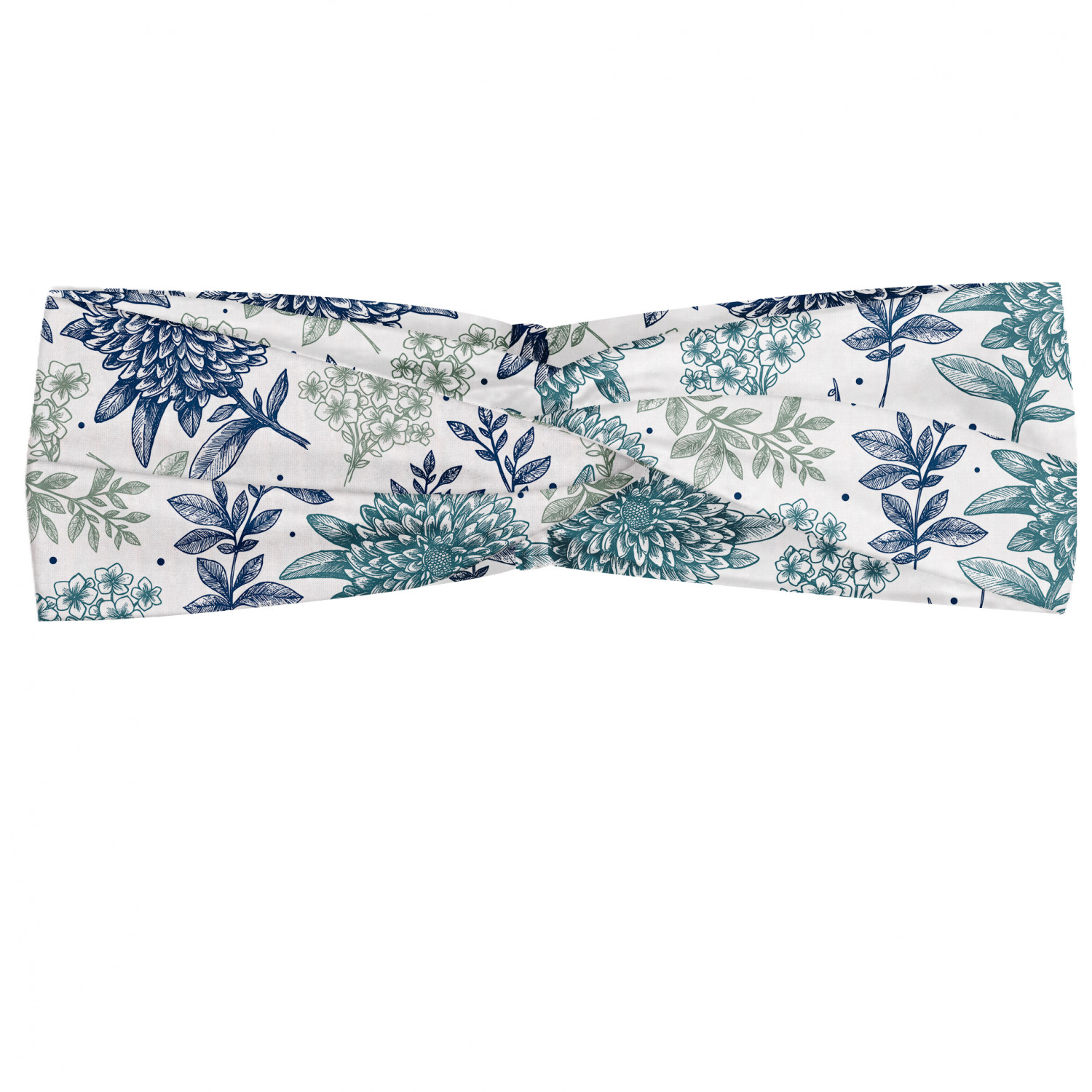 Ambesonne Garden Art Print Headband Elastic Soft Women's Bandana for Daily Use - Picture 68 of 123