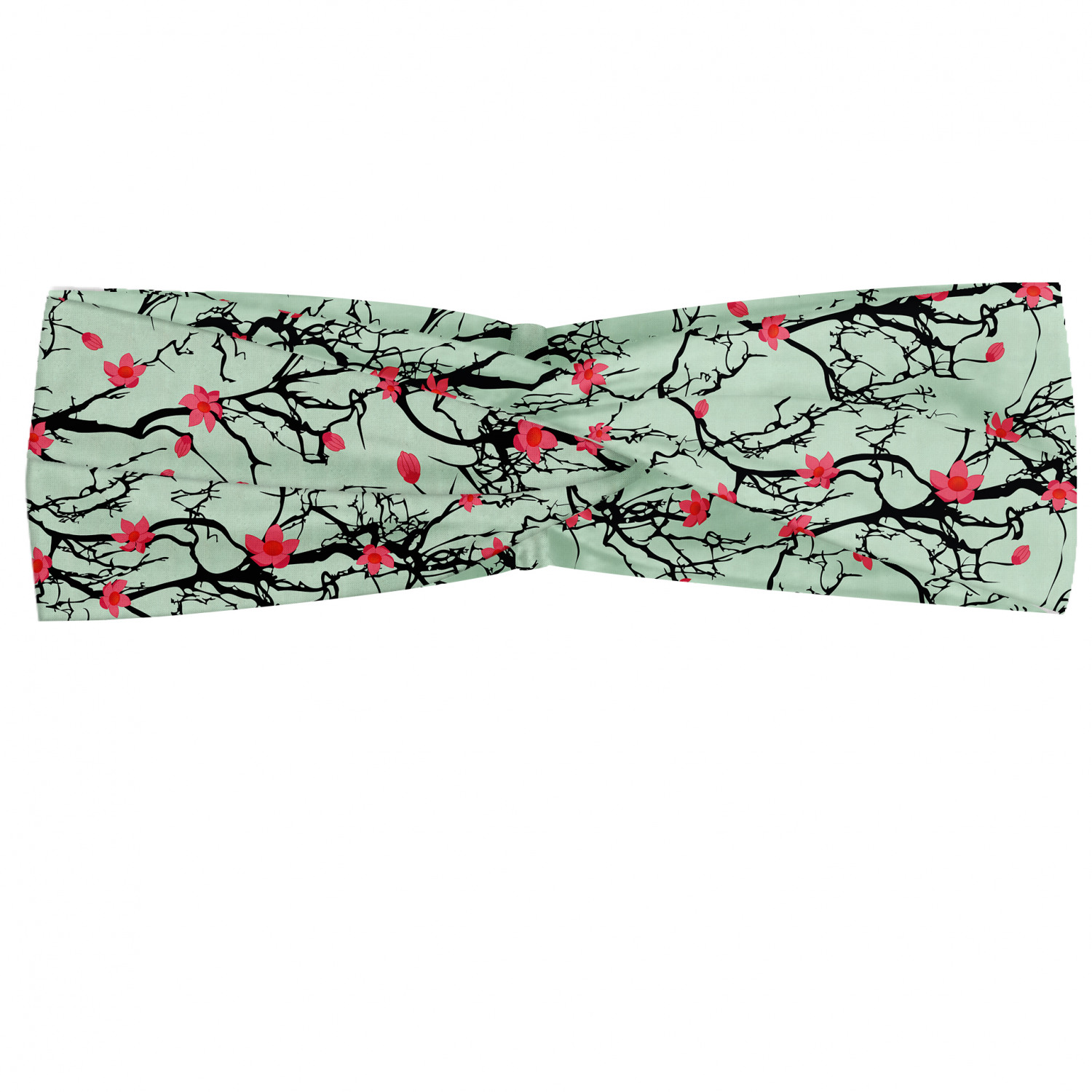 Ambesonne Garden Art Print Headband Elastic Soft Women's Bandana for Daily Use - Picture 60 of 123