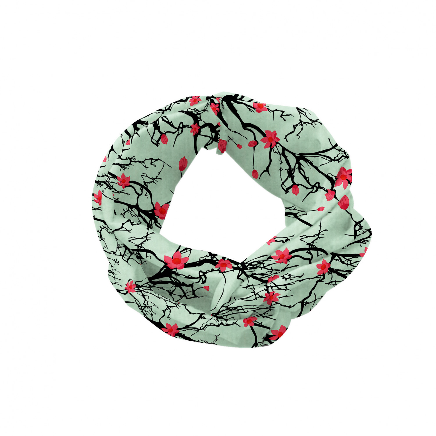 Ambesonne Garden Art Print Headband Elastic Soft Women's Bandana for Daily Use - Picture 61 of 123