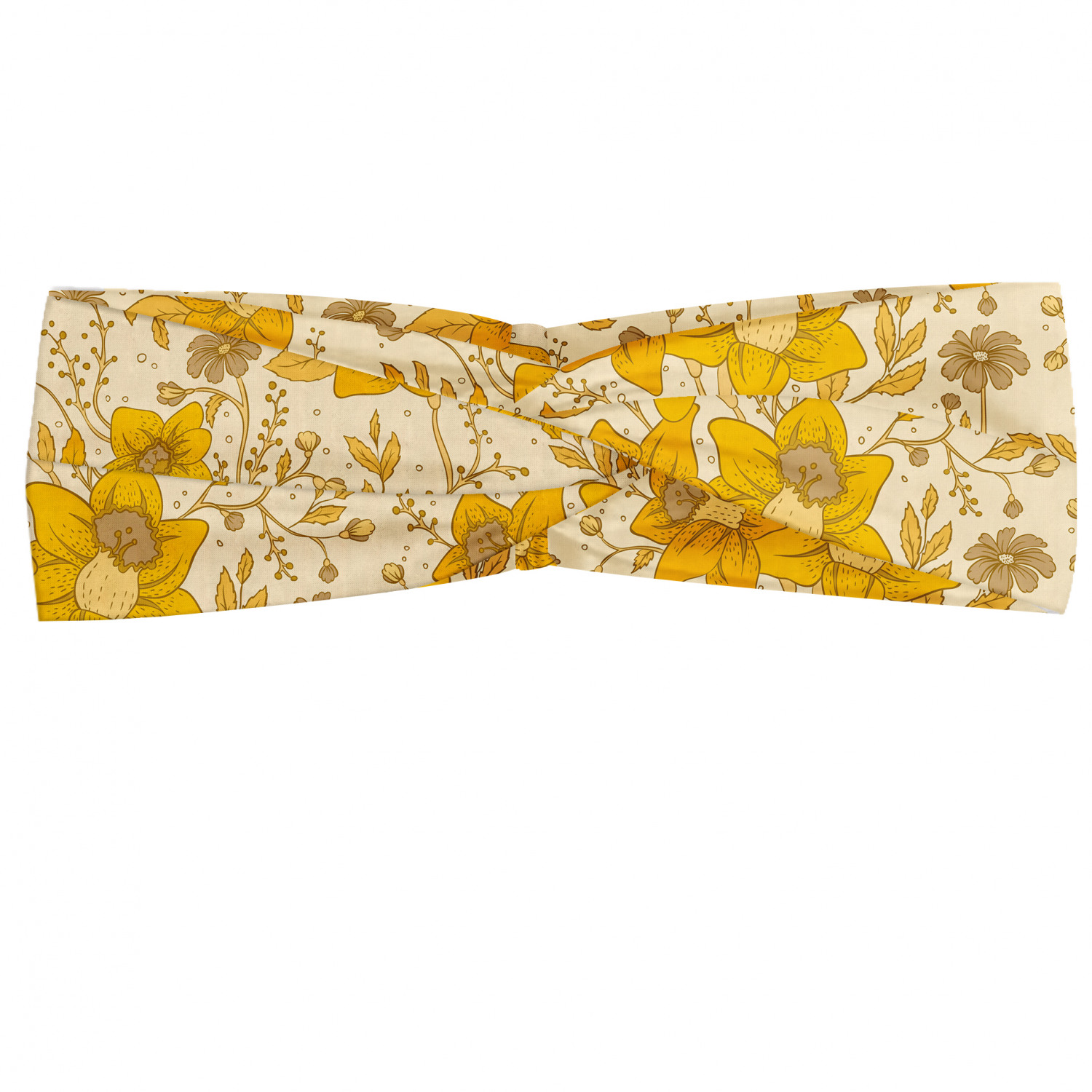 Ambesonne Garden Art Print Headband Elastic Soft Women's Bandana for Daily Use - Picture 96 of 123