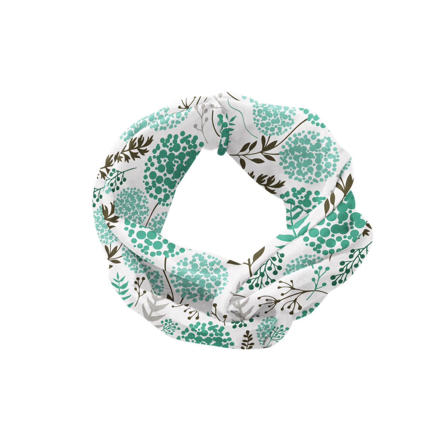 Ambesonne Botanical Form Headband Elastic Soft Women's Bandana for Daily Use - Picture 7 of 123