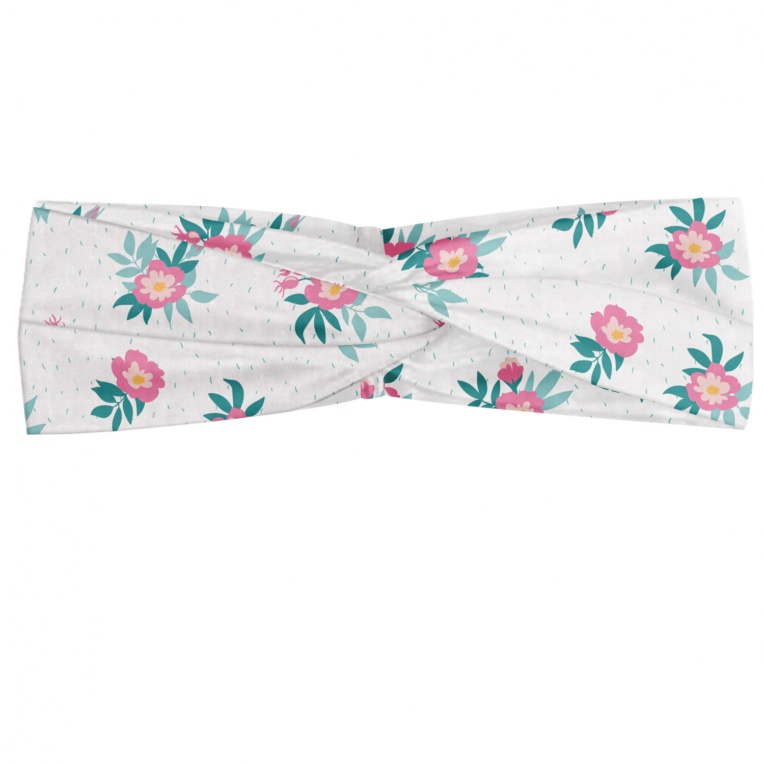 Ambesonne Garden Art Print Headband Elastic Soft Women's Bandana for Daily Use - Picture 122 of 123