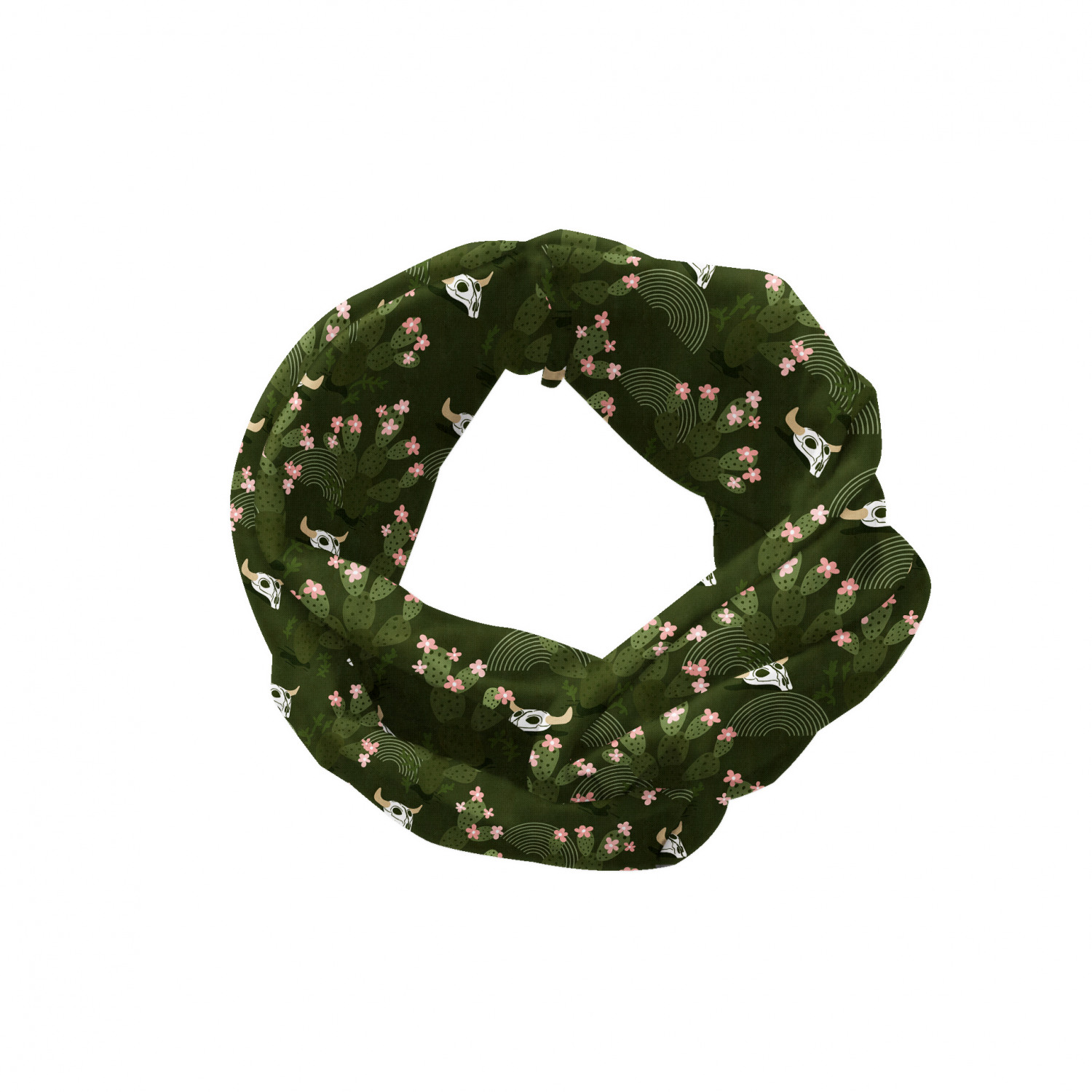 Ambesonne Garden Art Print Headband Elastic Soft Women's Bandana for Daily Use - Picture 25 of 123