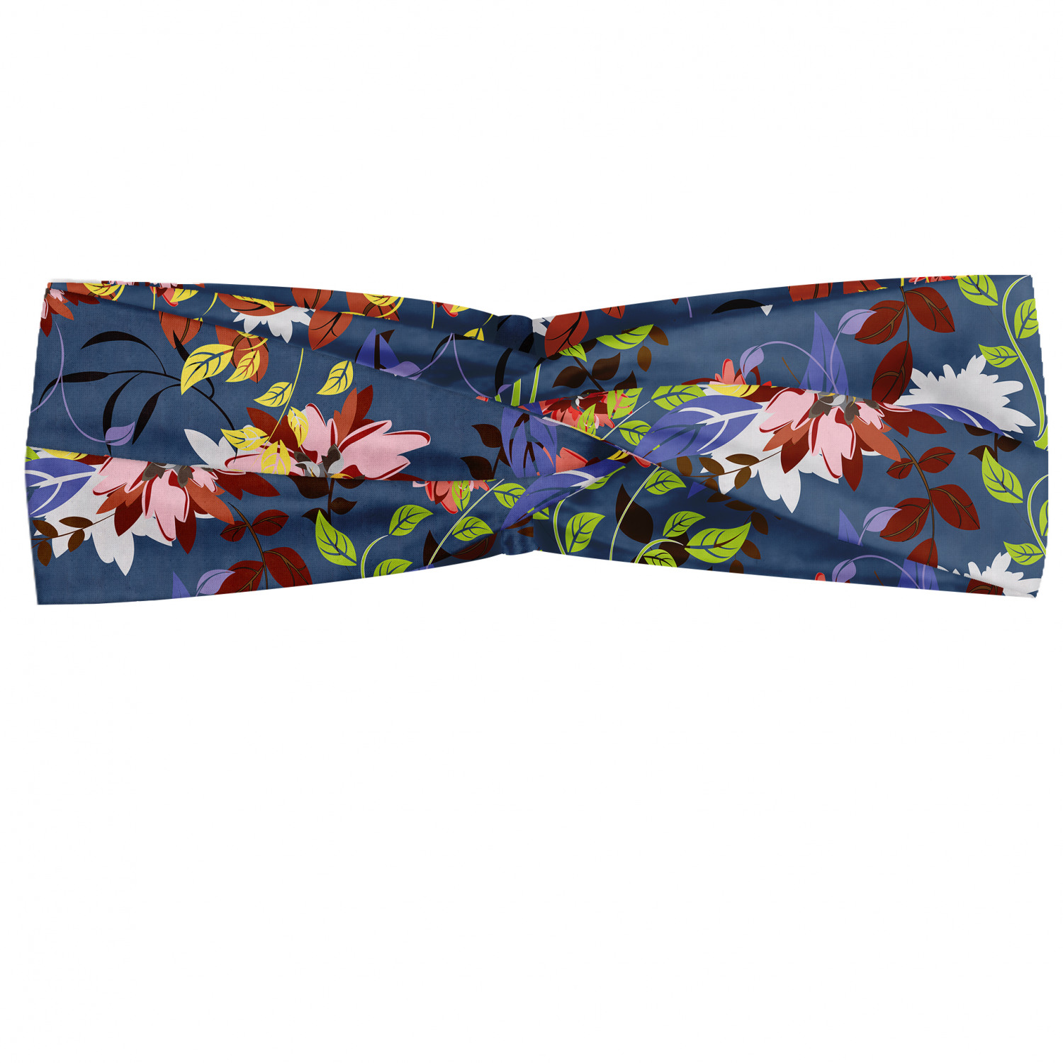 Ambesonne Botanical Form Headband Elastic Soft Women's Bandana for Daily Use - Picture 42 of 123