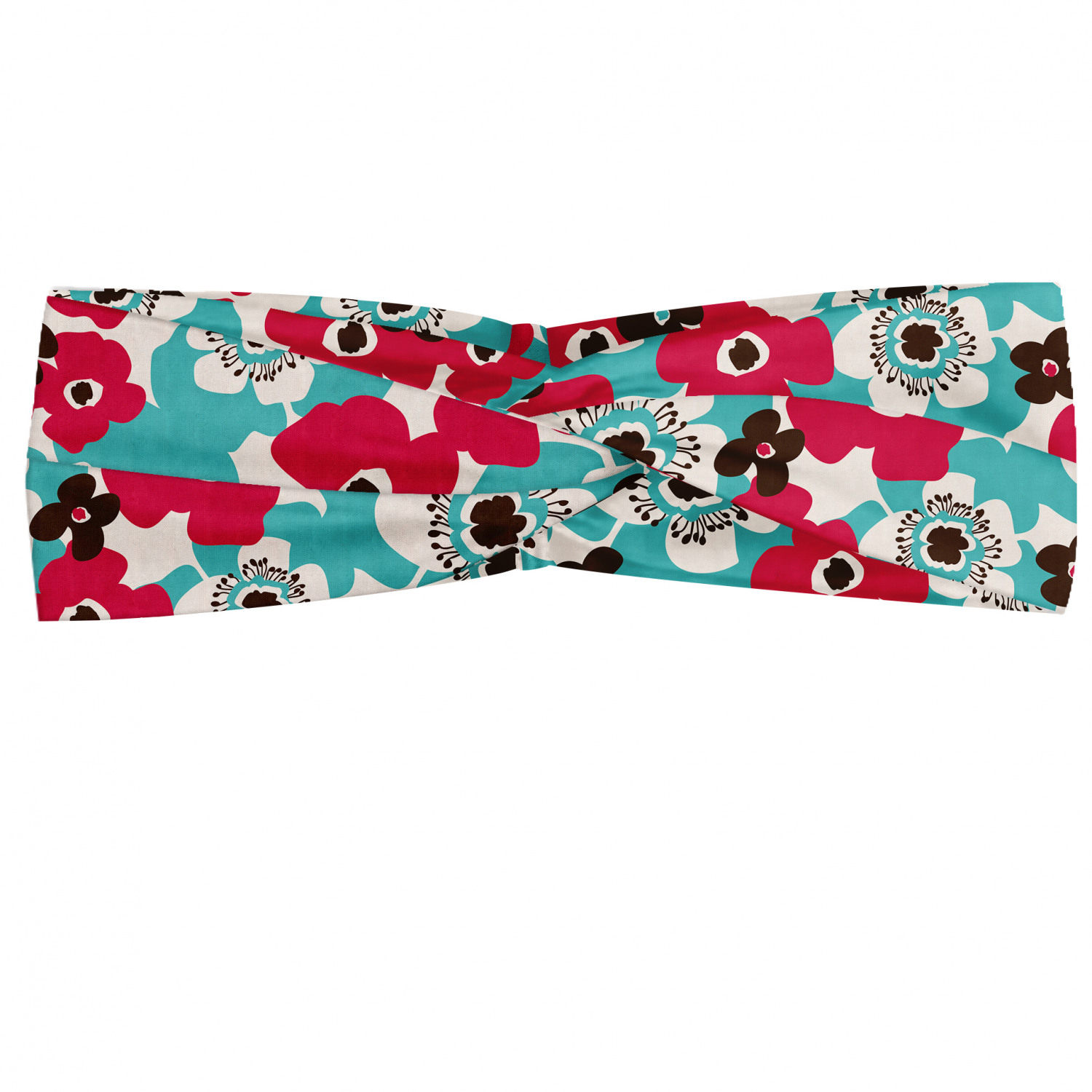 Ambesonne Garden Art Print Headband Elastic Soft Women's Bandana for Daily Use - Picture 106 of 123
