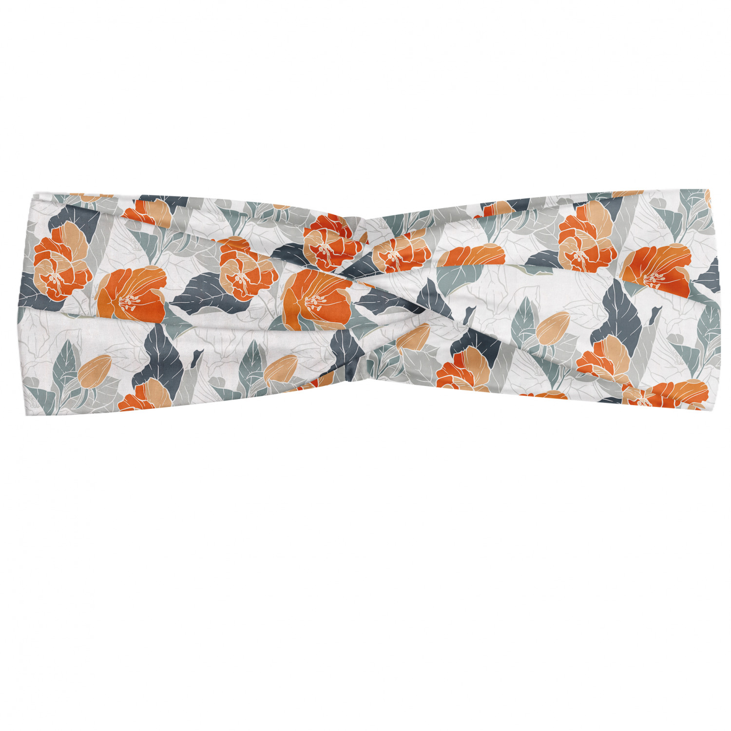 Ambesonne Garden Art Print Headband Elastic Soft Women's Bandana for Daily Use - Picture 8 of 123