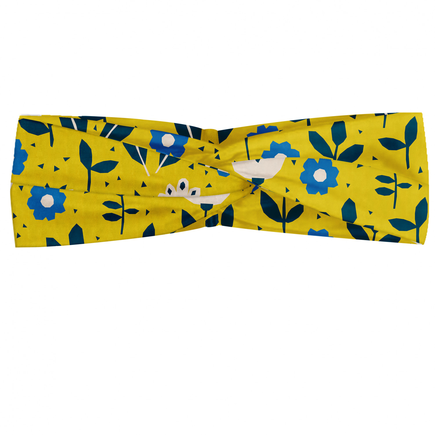 Ambesonne Garden Art Print Headband Elastic Soft Women's Bandana for Daily Use - Picture 104 of 123
