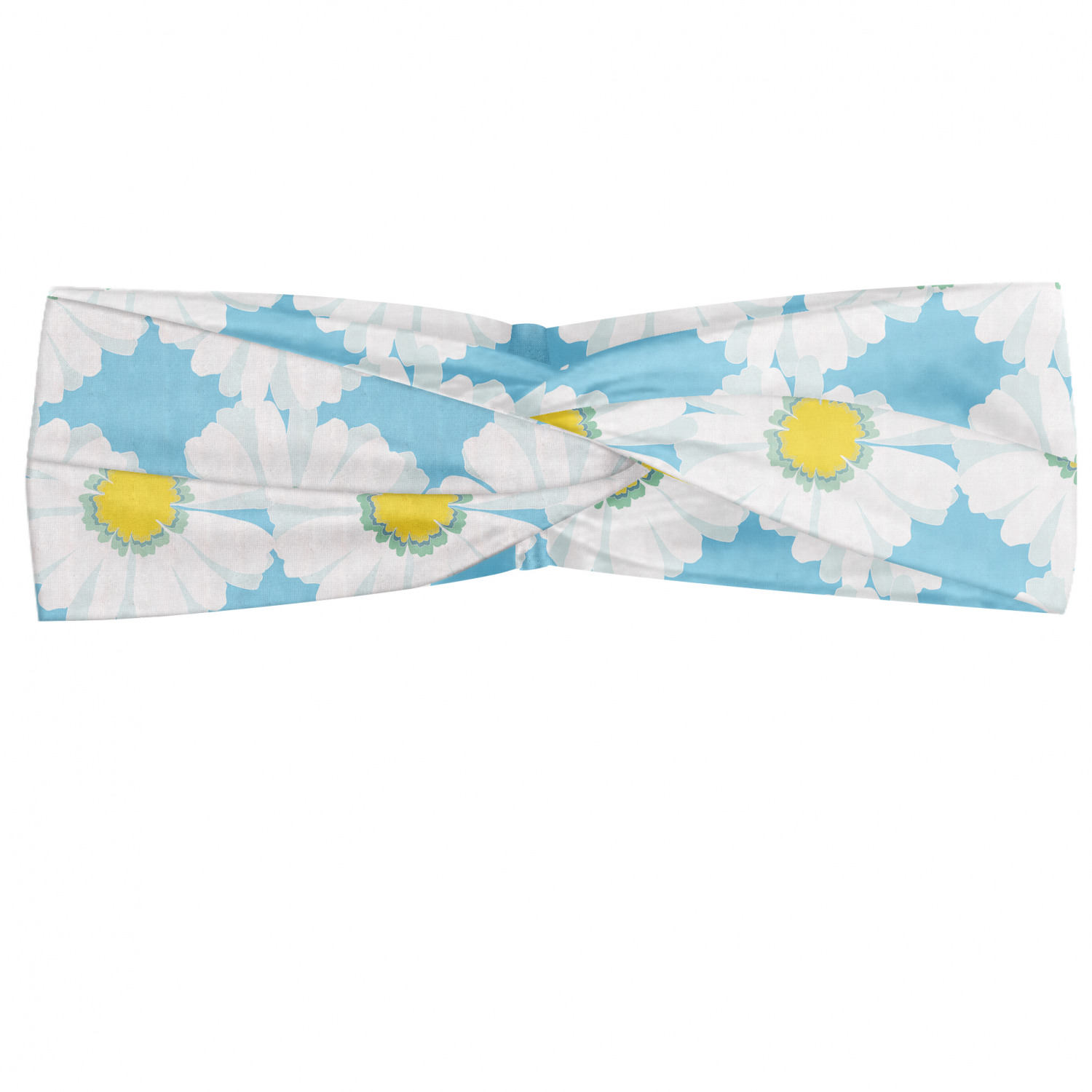 Ambesonne Garden Art Print Headband Elastic Soft Women's Bandana for Daily Use - Picture 28 of 123