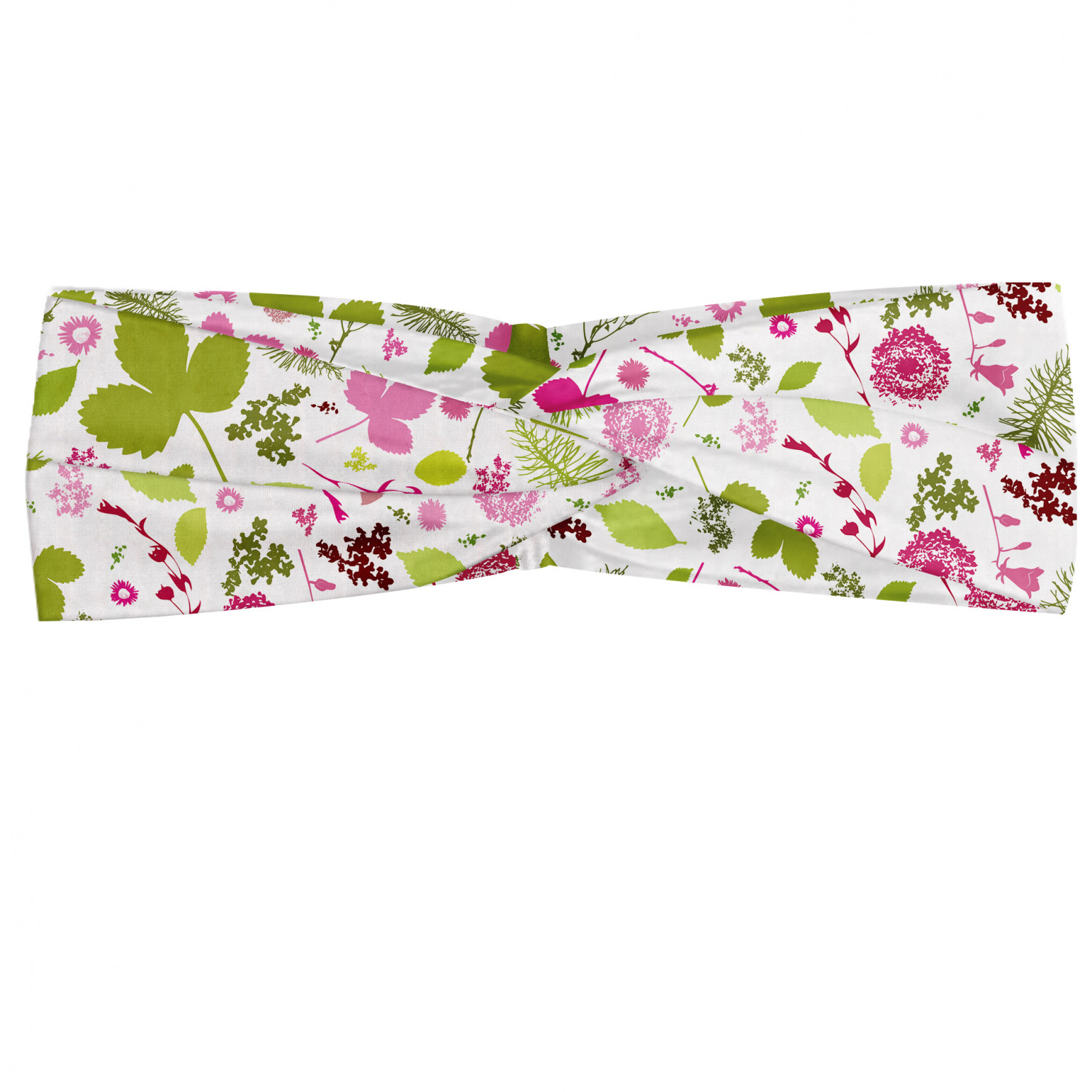 Ambesonne Botanical Form Headband Elastic Soft Women's Bandana for Daily Use - Picture 40 of 123