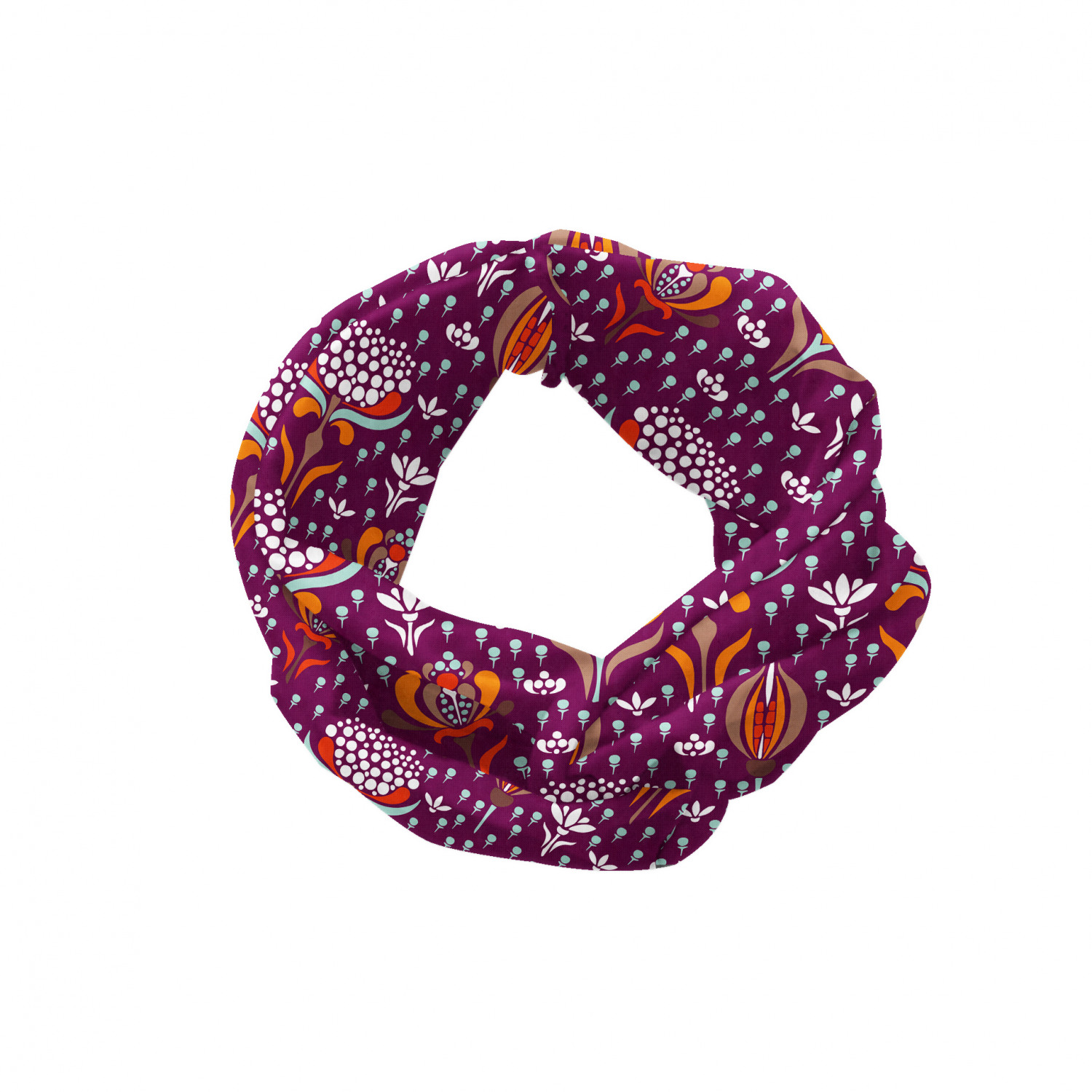 Ambesonne Garden Art Print Headband Elastic Soft Women's Bandana for Daily Use - Picture 23 of 123