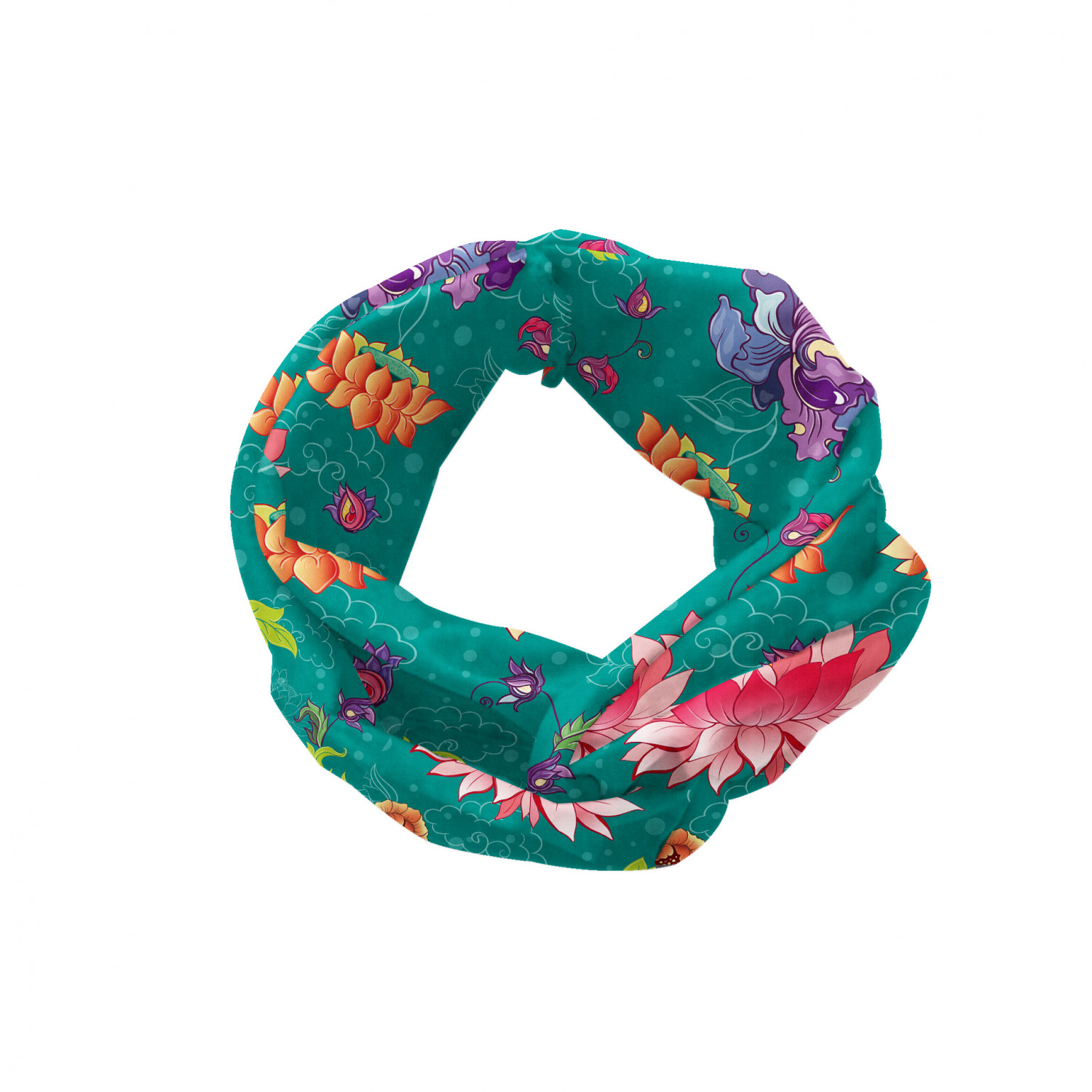 Ambesonne Garden Art Print Headband Elastic Soft Women's Bandana for Daily Use - Picture 79 of 123